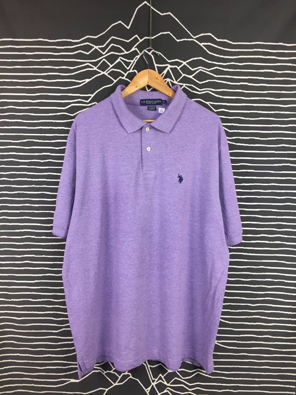 Polo Ralph Lauren × U.S. Polo Assn. × Vintage U.S Polo Assn. Embroidered Logo Polo Tee Size US XXL / EU 58 / 5 - 1 Thumbnail