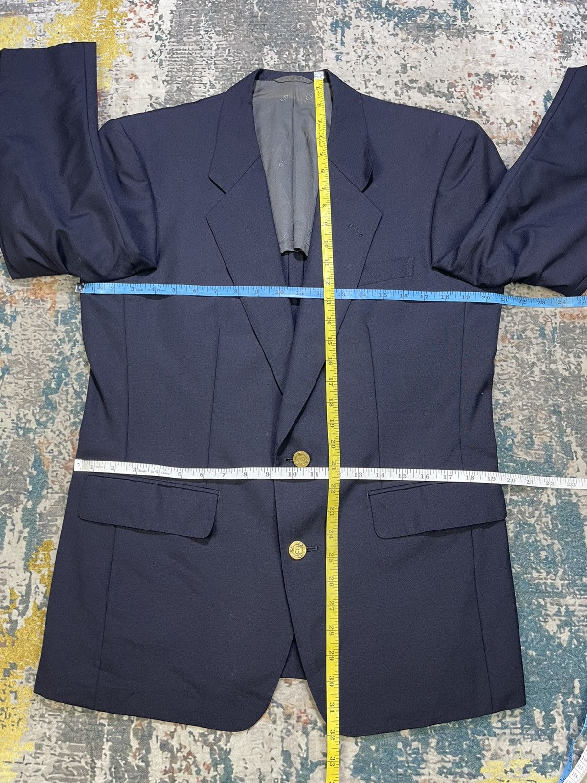 Christian Dior Monsieur Christian Dior Monsieur Single Breasted Double Slit Blazer Size US M / EU 48-50 / 2 - 8 Thumbnail