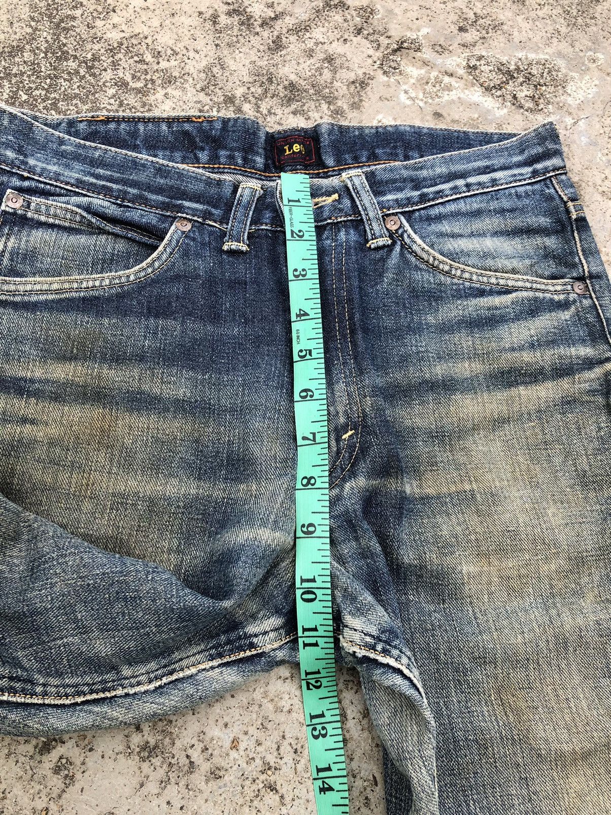 Lee × Vintage RUSTY BLUE VINTAGE LEE DENIM Size US 30 / EU 46 - 11 Thumbnail