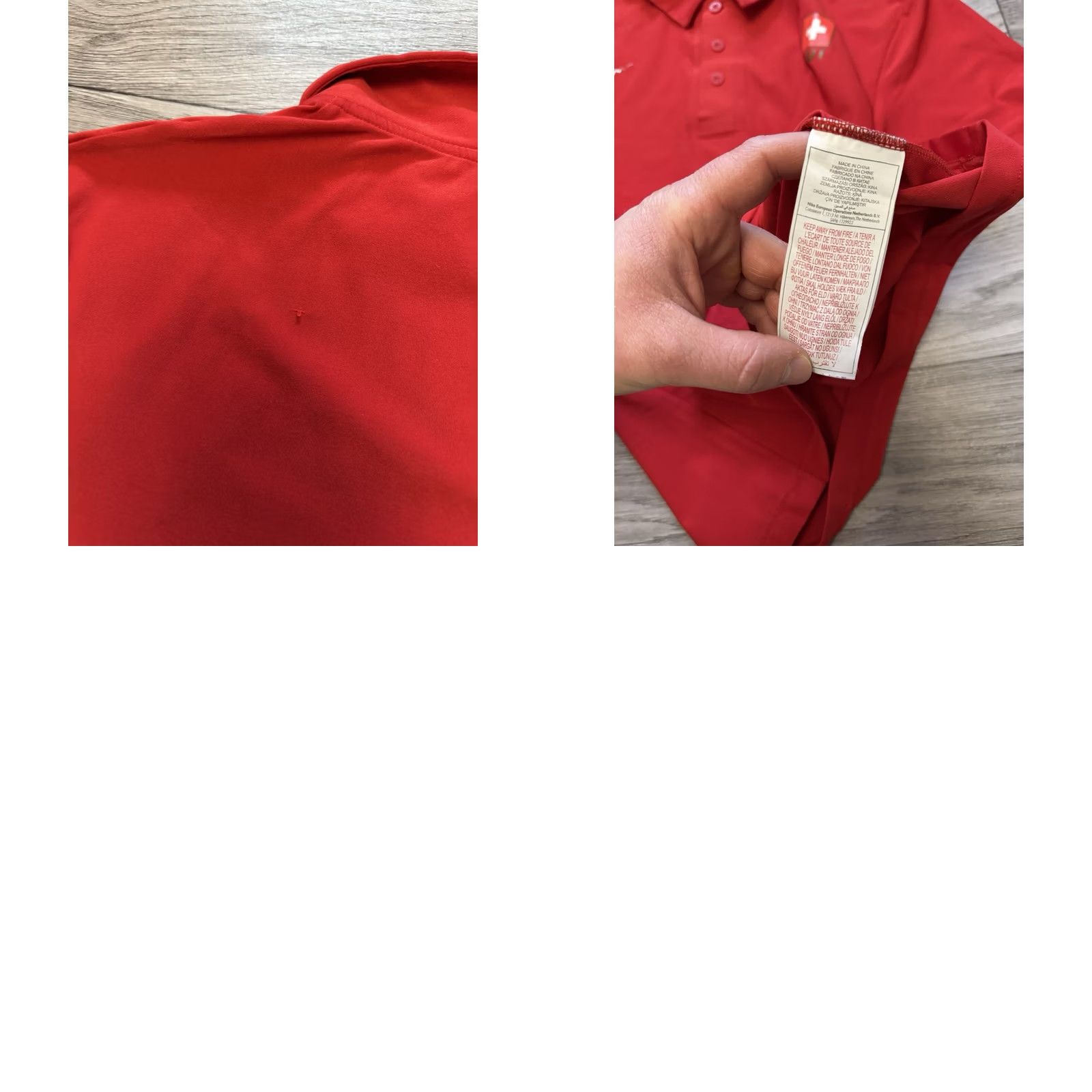 Nike VINTAGE Roger Federer 2010 DAVIS CUP OLYMPICS NIKE Shirt Mens M Red 334860-601 Size US M / EU 48-50 / 2 - 9 Thumbnail