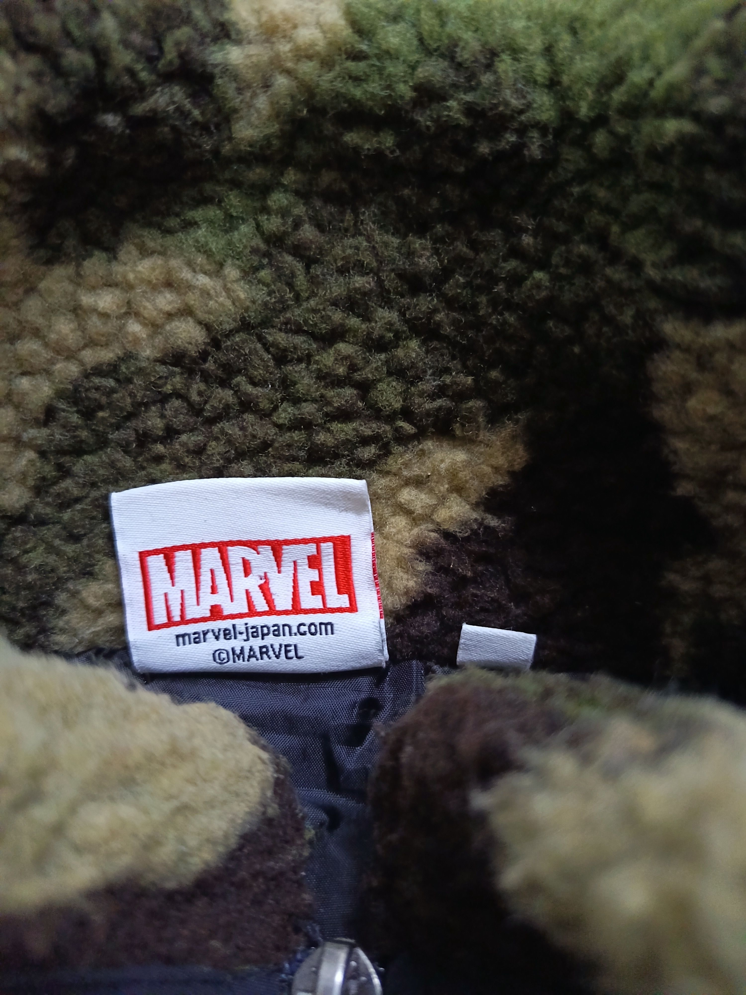 Marvel Comics Marvel japan camouflage fleece jacket Size US M / EU 48-50 / 2 - 3 Thumbnail