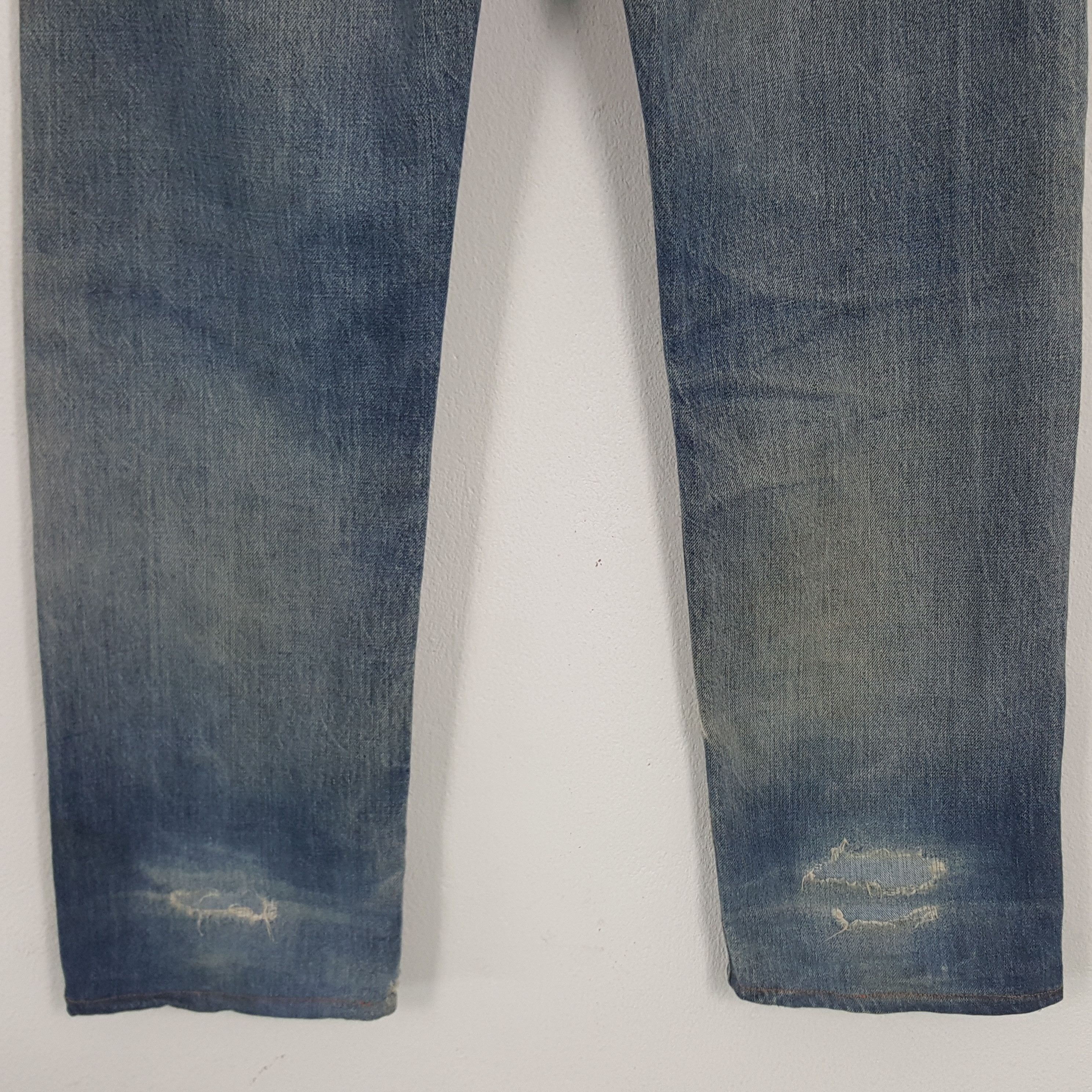 Levi's × Vintage Vintage Levi's Selvedge American Distressed Denim Jeans Size US 29 - 6 Thumbnail