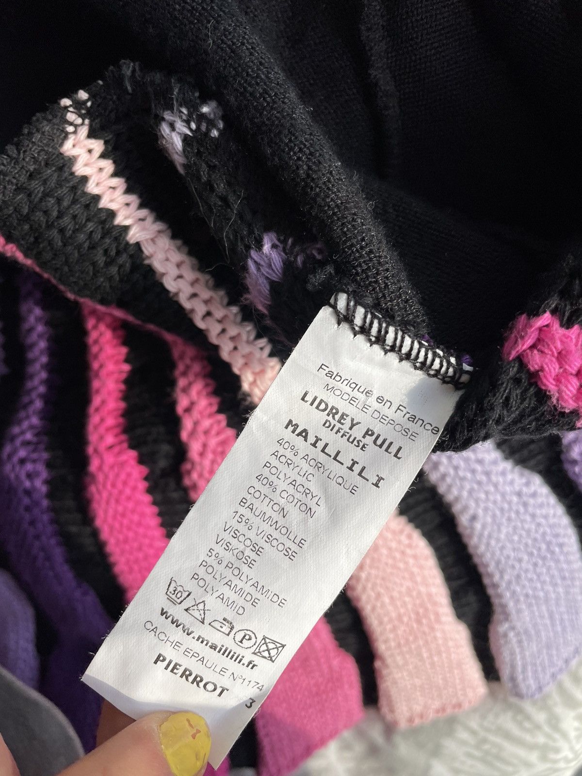 Vintage Parisian cardigan Size M / US 6-8 / IT 42-44 - 18 Thumbnail