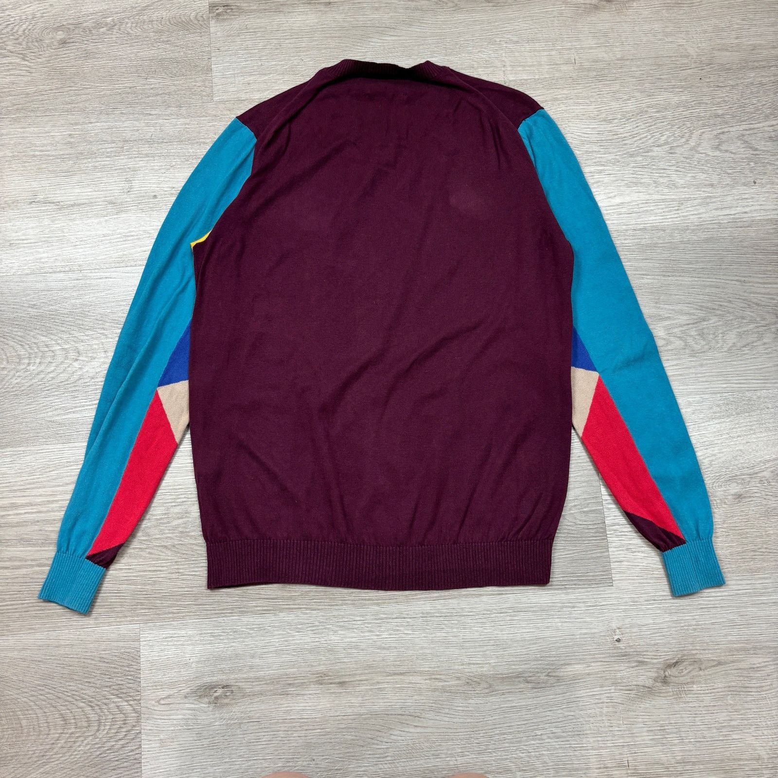 Jun Takahashi × Undercover Undercover Panelled Cotton Jersey Sweater S/S 2013 Men's 4/L Size US L / EU 52-54 / 3 - 3 Thumbnail