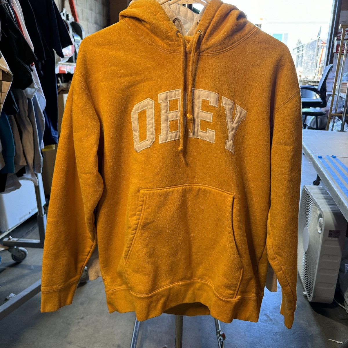 Obey Streetwear Obey Collegiate Logo Hoodie Grailed