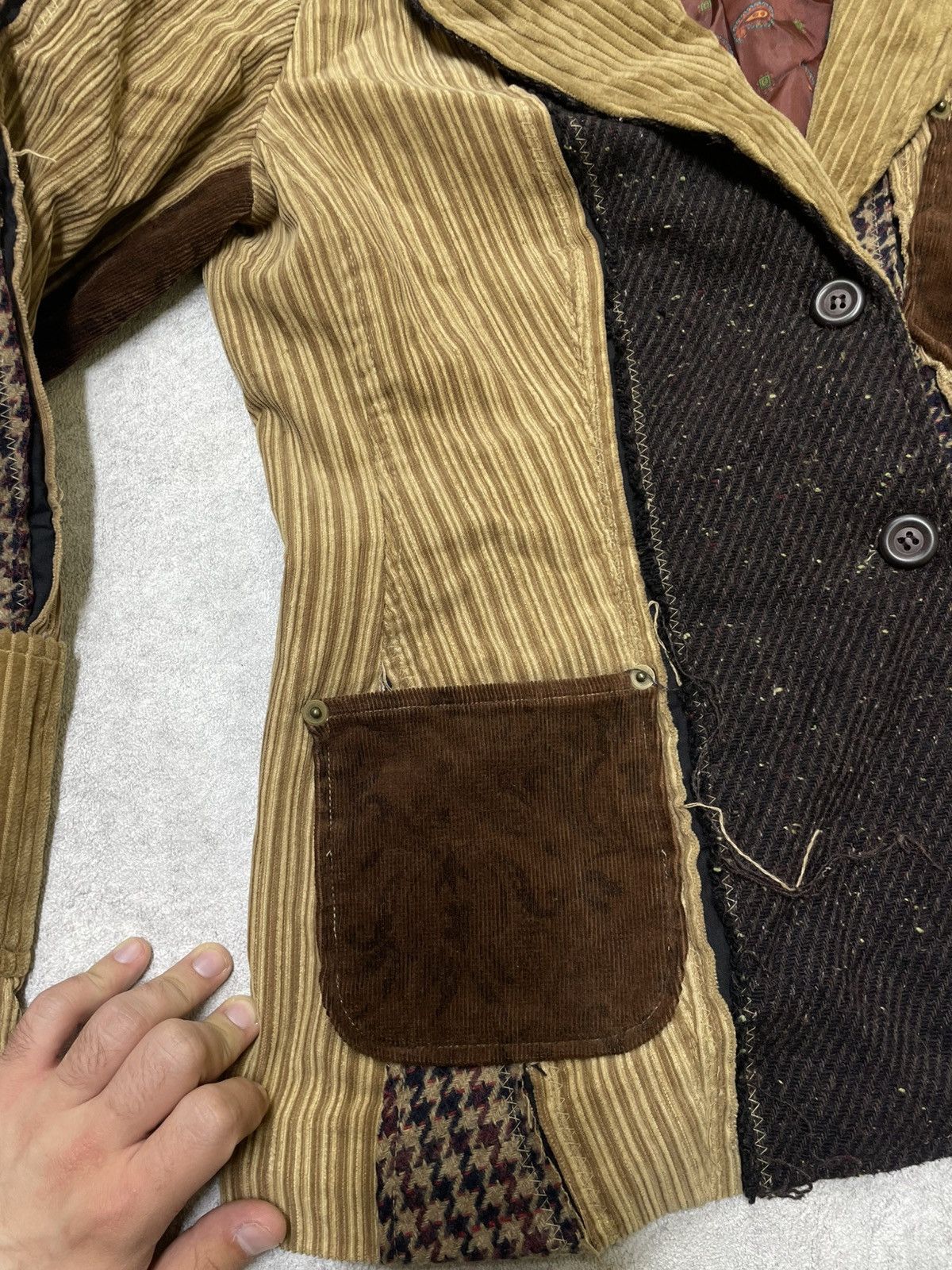 14th Addiction × If Six Was Nine × Le Grande Bleu (L.G.B.) Opium Avangard Jacket Denim Rockstar Grail LGB Vibe Opium Size US L / EU 52-54 / 3 - 6 Thumbnail
