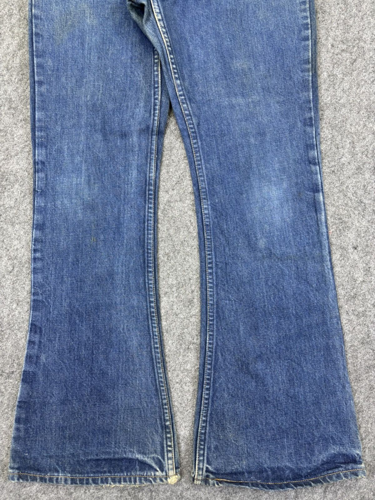 Levi's 💥Vintage💥80s Levis 646 Blue Wash Bell Bottom Denim K2 Size US 29 - 4 Thumbnail