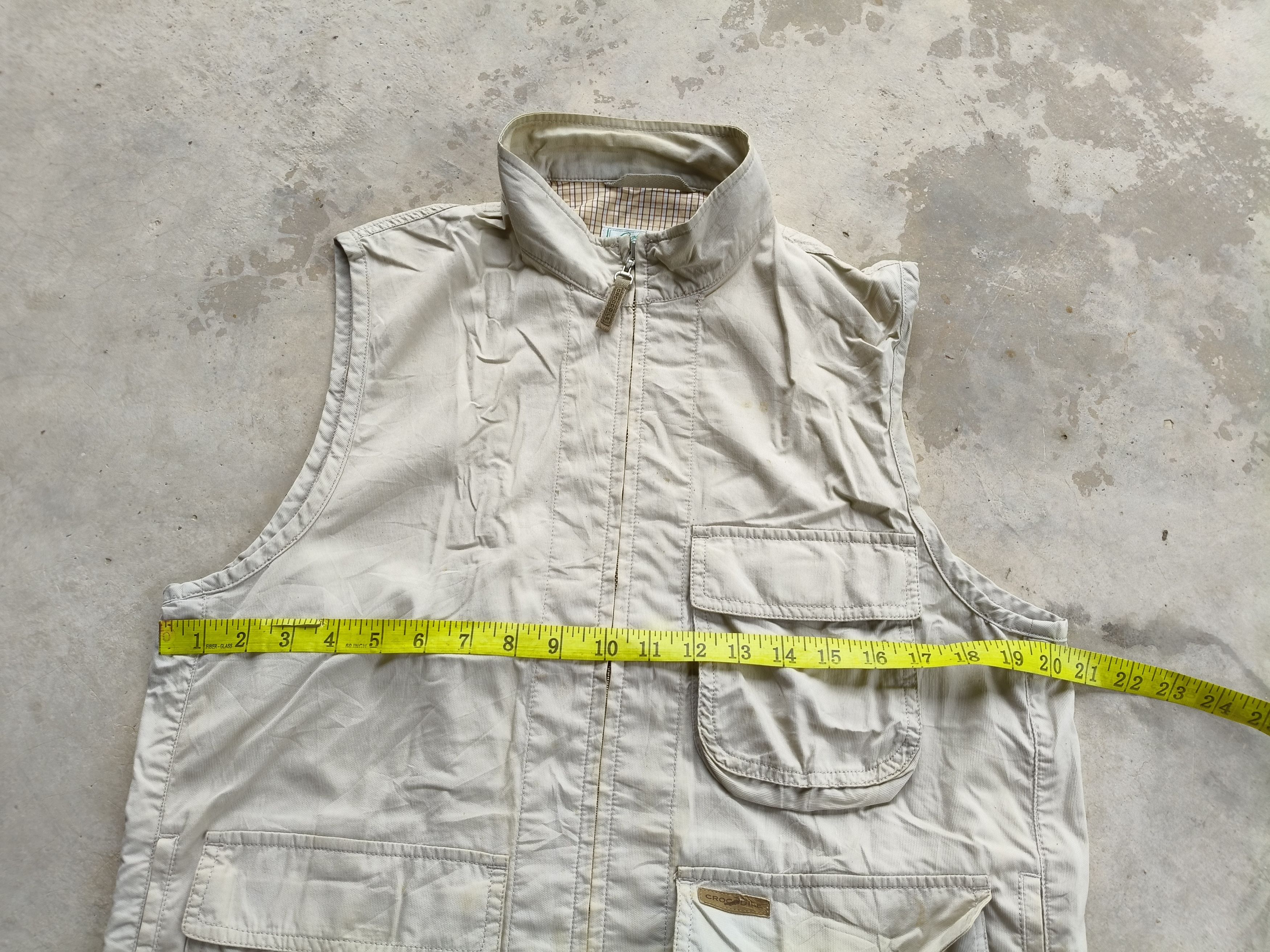 Japanese Brand Vest Crocodile 3 pocket Size US M / EU 48-50 / 2 - 9 Thumbnail