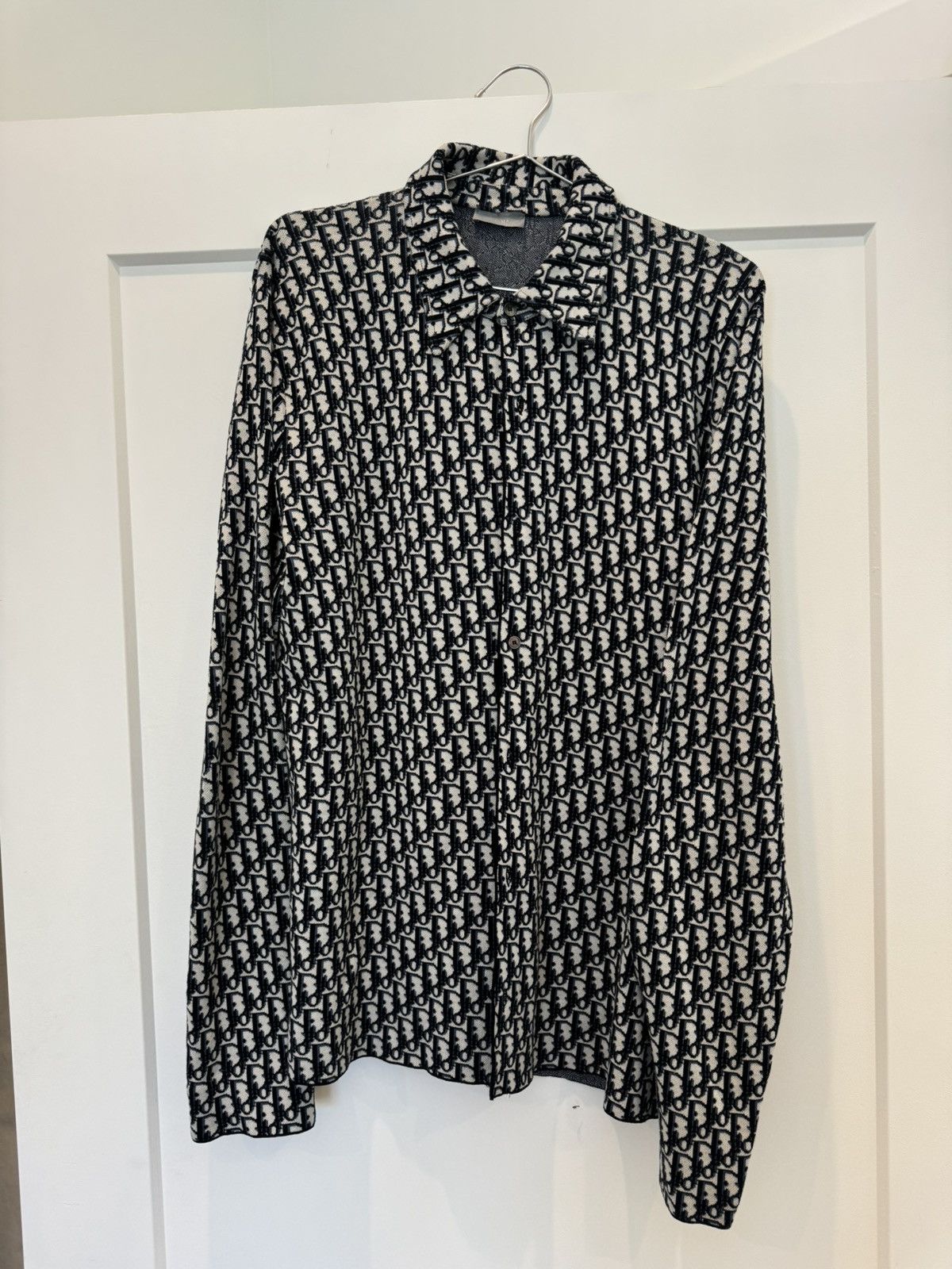 Dior Dior Oblique Overshirt Size US L / EU 52-54 / 3 - 1 Thumbnail