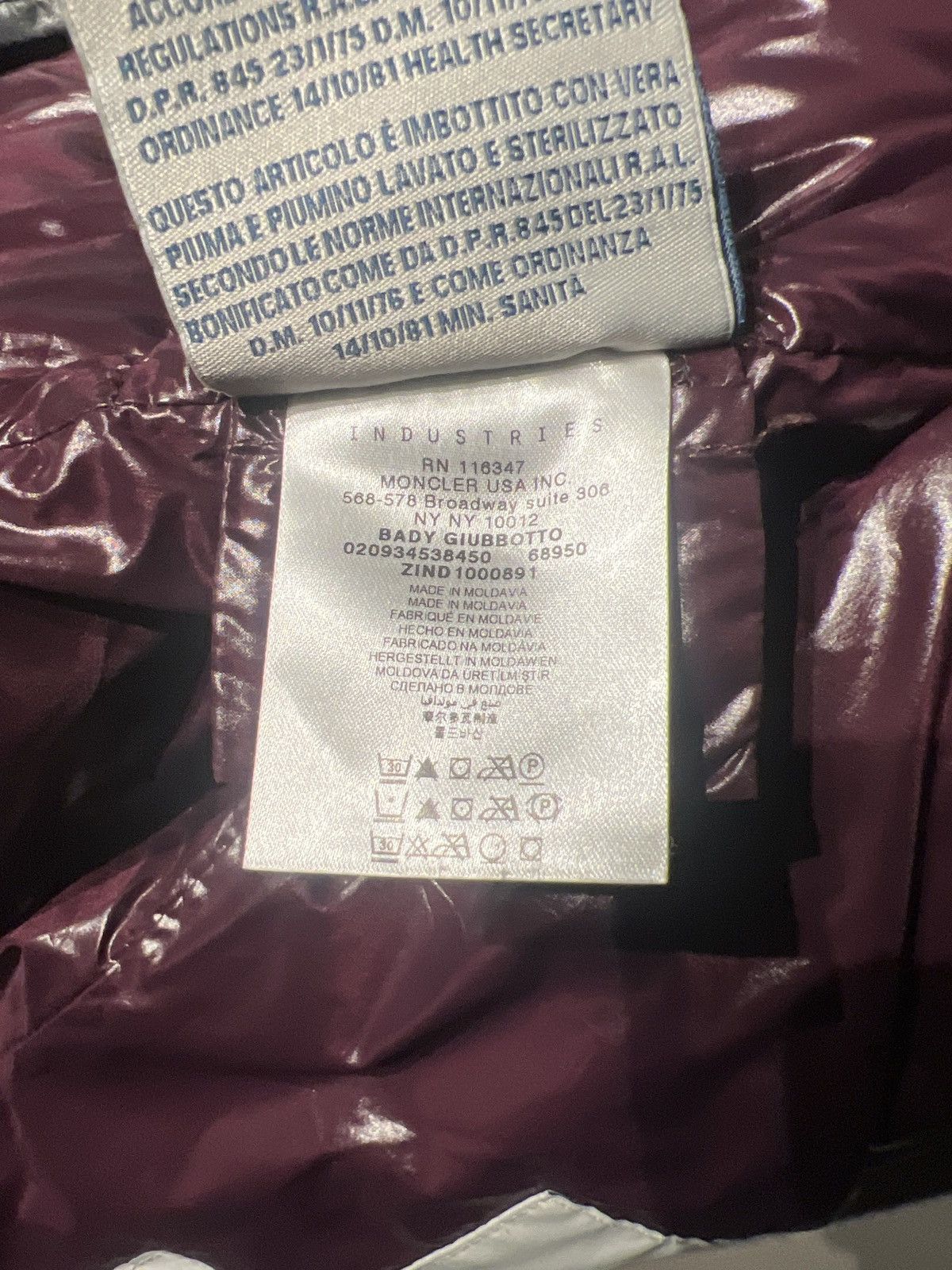 Moncler Moncler Bady Ladies Jacket Size L / US 10 / IT 46 - 8 Thumbnail