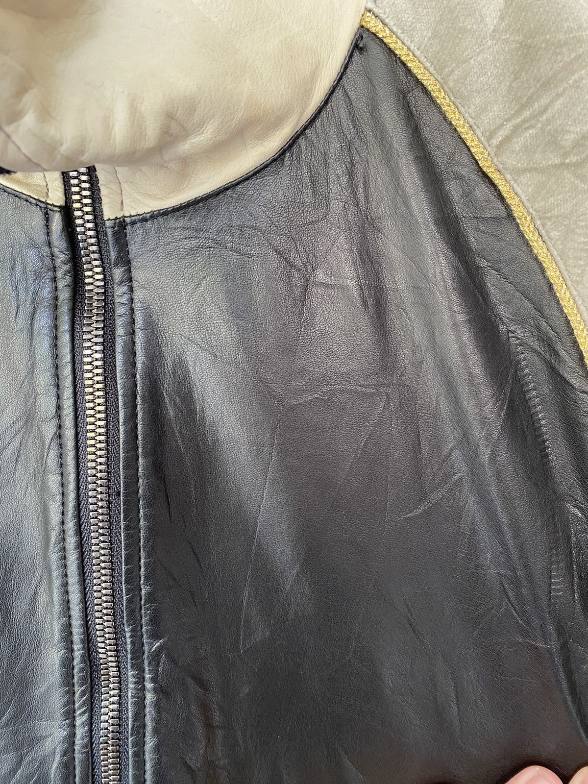 02DERIV. 02 Deriv Leather and velvet Jacket Size US S / EU 44-46 / 1 - 7 Thumbnail