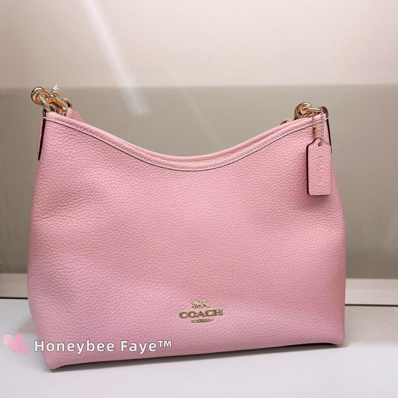 Coach Laurel Shoulder Bag CR148 Gold/Carnation Size ONE SIZE - 7 Thumbnail