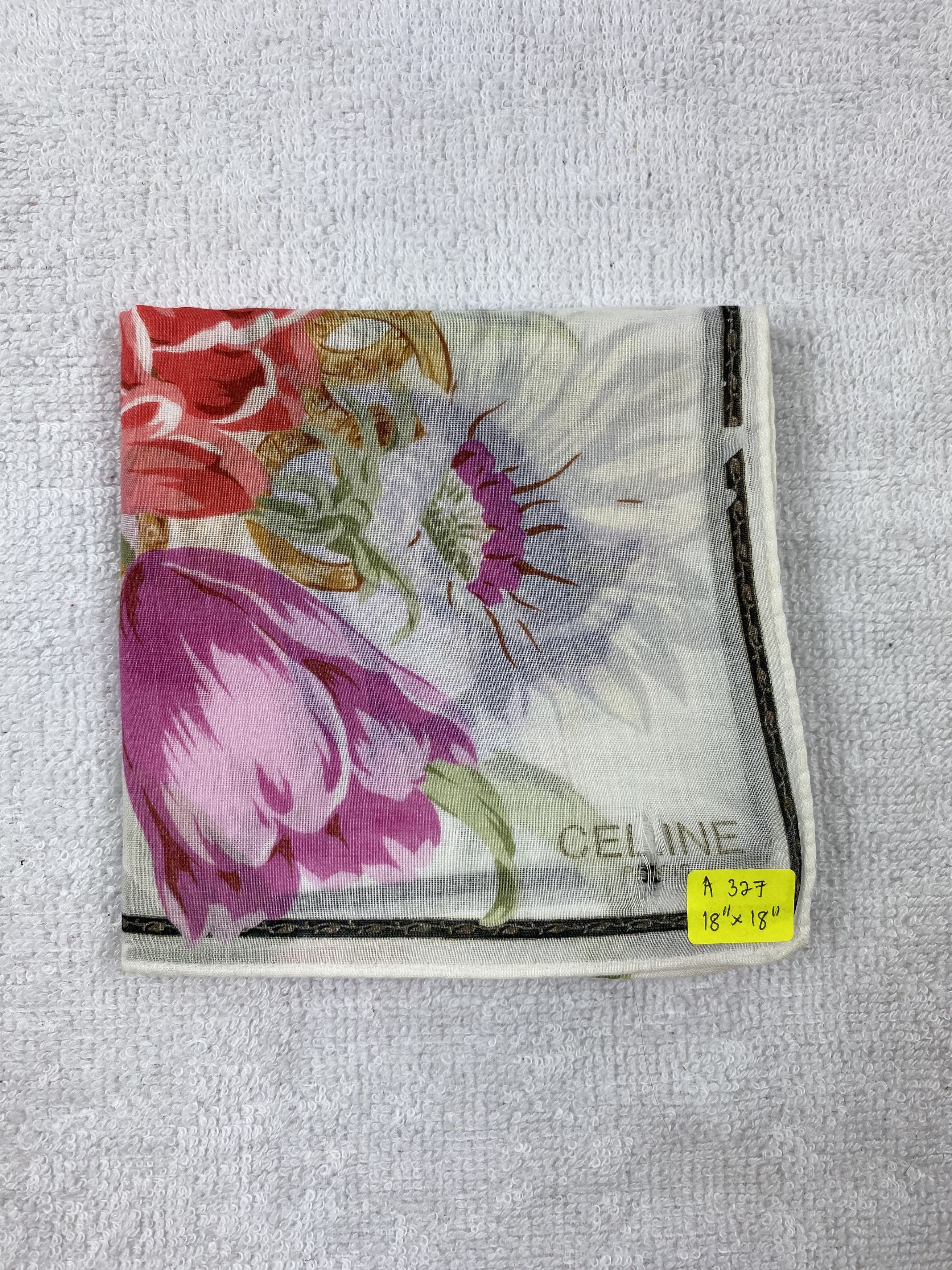 Celine Celine Handkerchief / Bandana / Neckerchief Size ONE SIZE - 6 Thumbnail