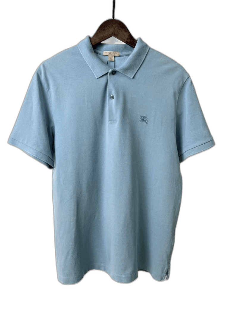 Burberry Polo Shirt with Embroidery-yf