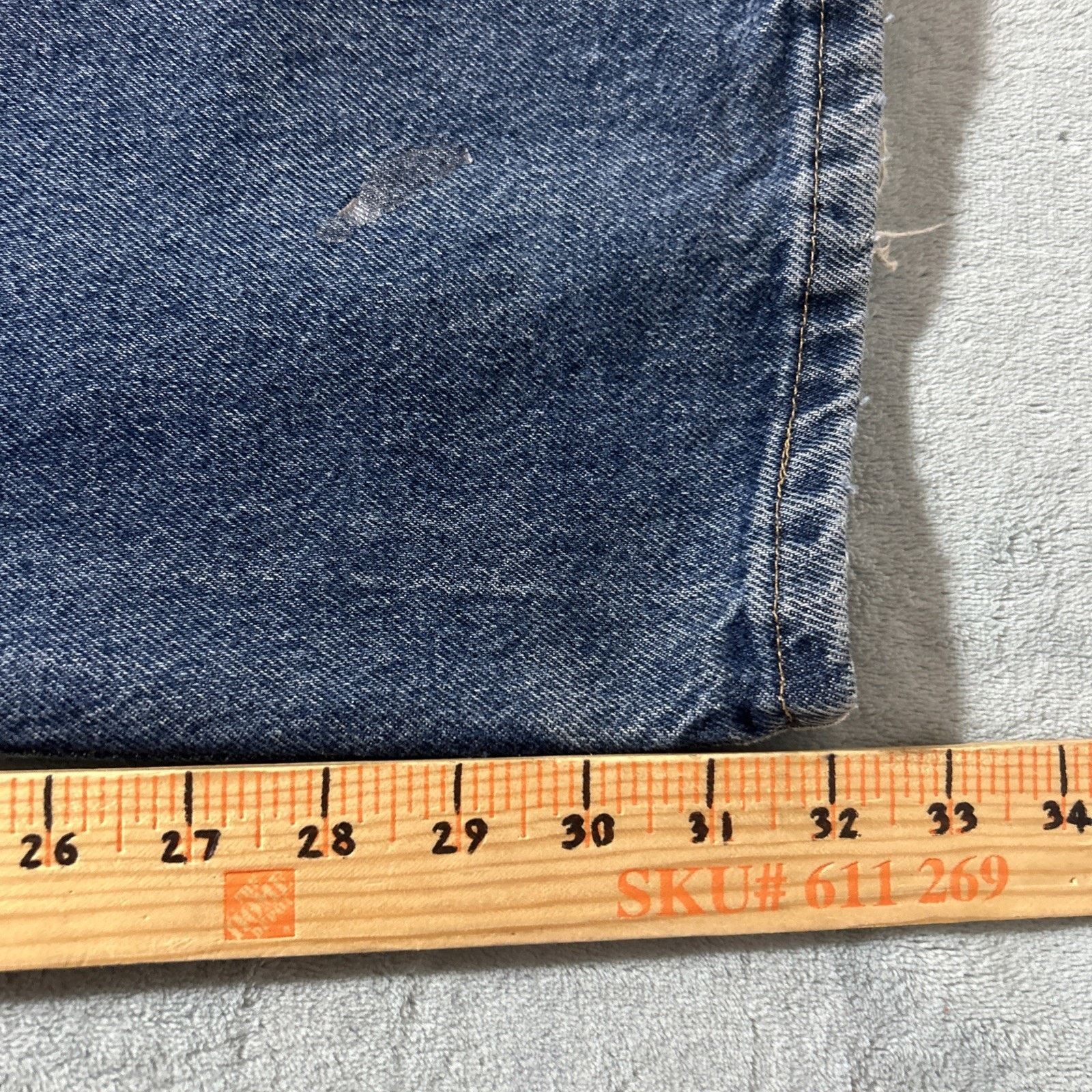Wrangler Wrangler Loose Baggy Jeans Mens 36x32 Relaxed Wide Straight Size 34" / US 12 / IT 48 - 16 Thumbnail