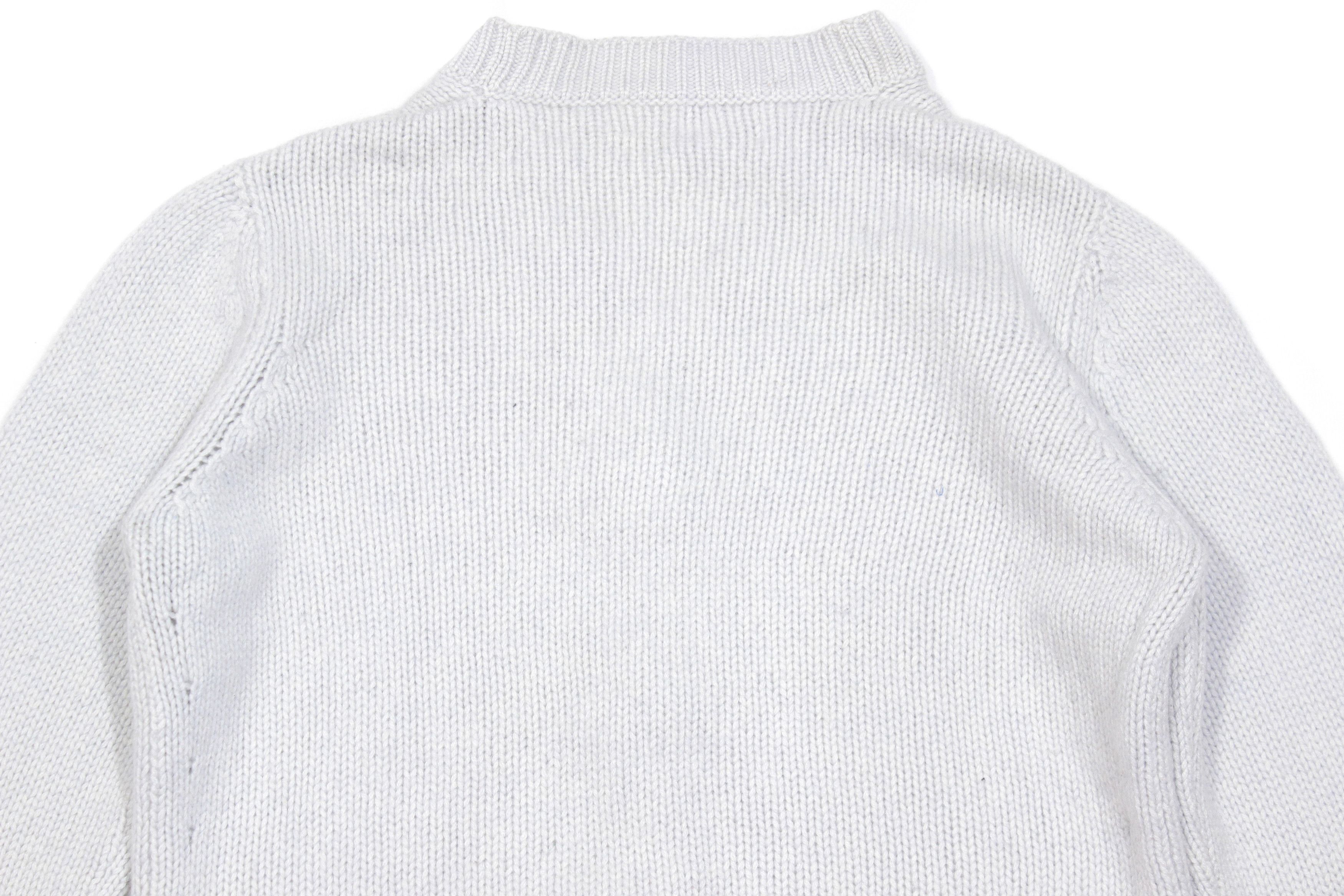 Brunello Cucinelli 90S Wool Cashmere Knit Cardigan Vintage Size M / US 6-8 / IT 42-44 - 5 Thumbnail