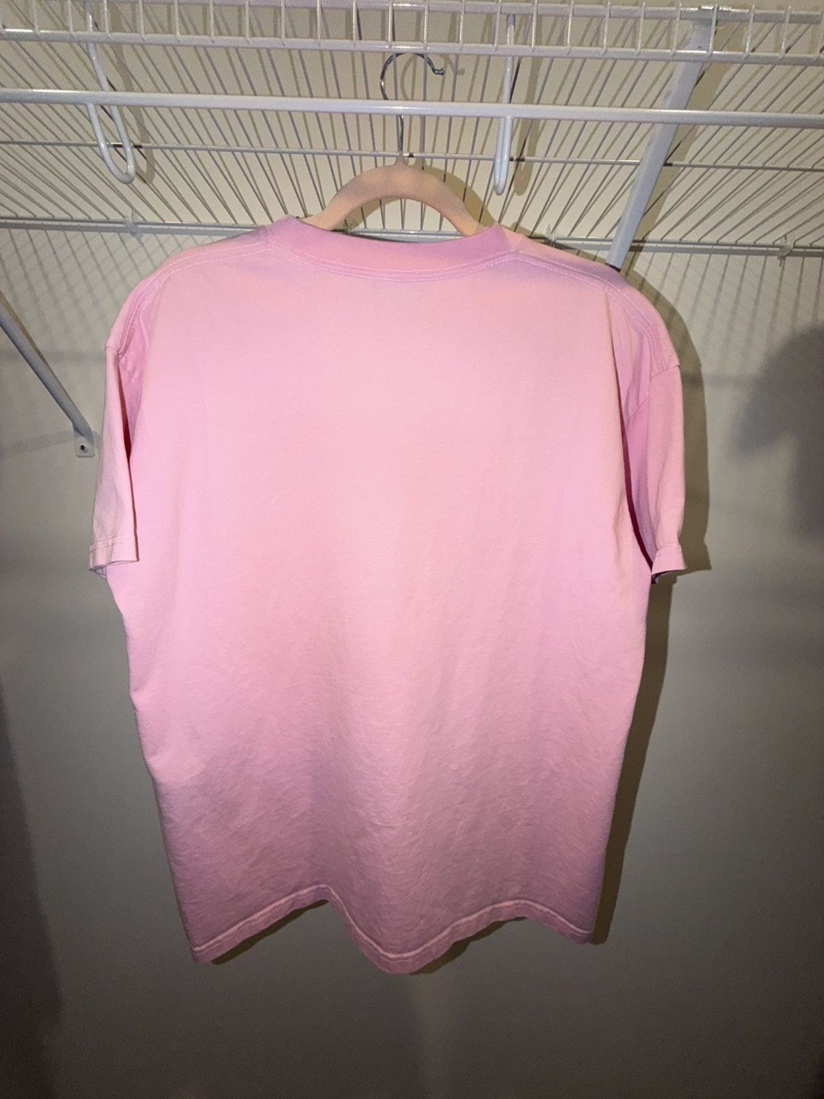 Balenciaga Balenciaga Men’s Pink Logo T-Shirt Size US M / EU 48-50 / 2 - 2 Thumbnail