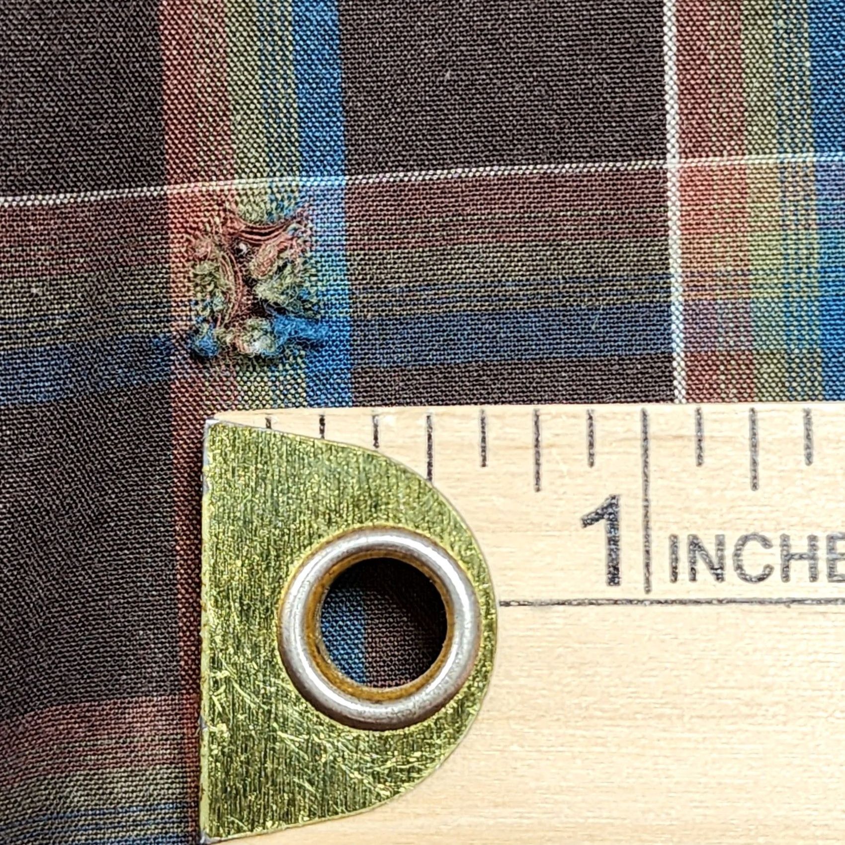 Cody James Cody James Mens Shirt XXL Regular Brown Pearl Snap Plaid Cotton Western HOLE Size US XXL / EU 58 / 5 - 4 Thumbnail