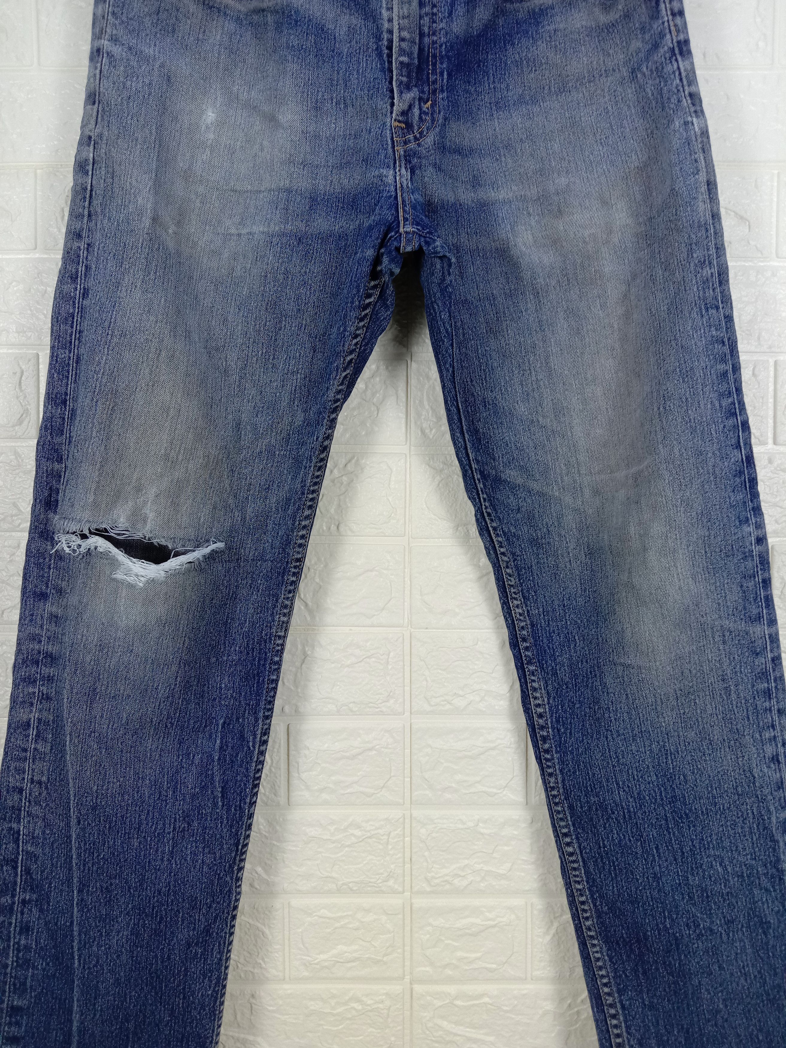 Levi's Vintage Levi's 505 Jeans Earth Tone Ripped Denim Size US 33 - 3 Thumbnail