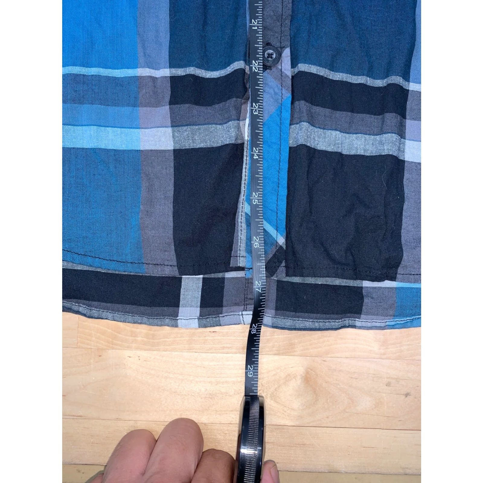 O'Neill O'Neill Jordy Smith Series Men Plaid Long Sleeve Button-Up Casual L Multicolor Shirt Size US L / EU 52-54 / 3 - 5 Thumbnail