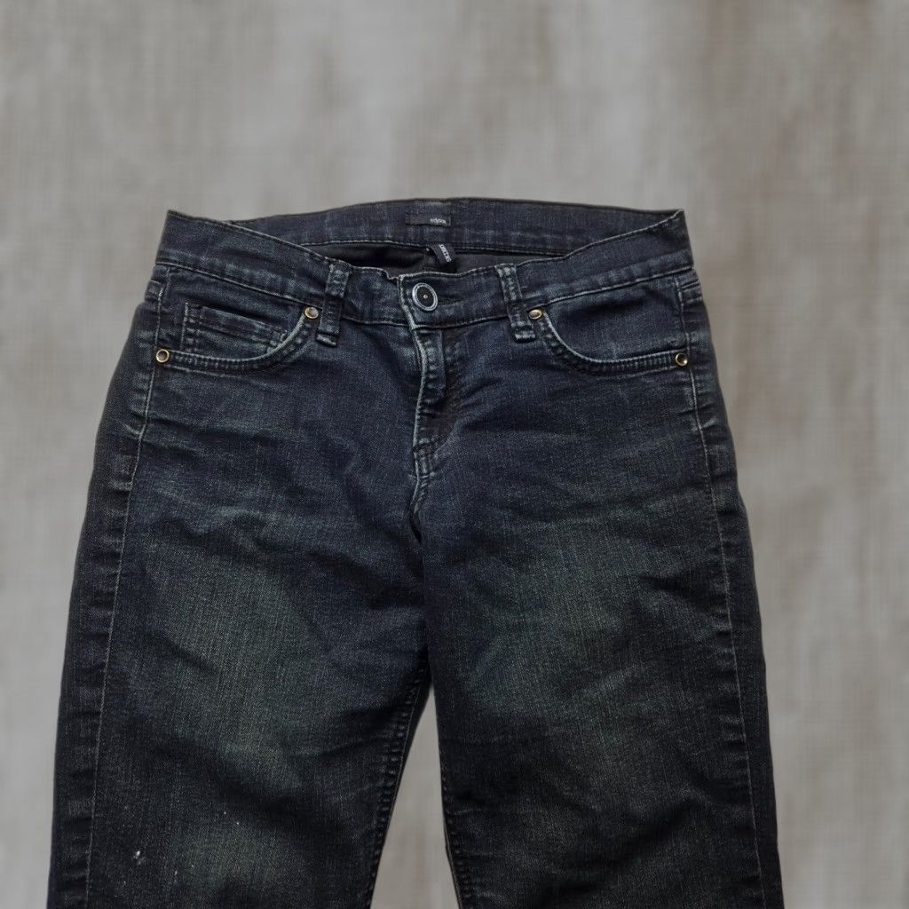 Vintage Edyson Edyson Solid Black Skinny Jeans Denim Pants Adult Women's Size 27 Size 27" / US 4 / IT 40 - 1 Thumbnail