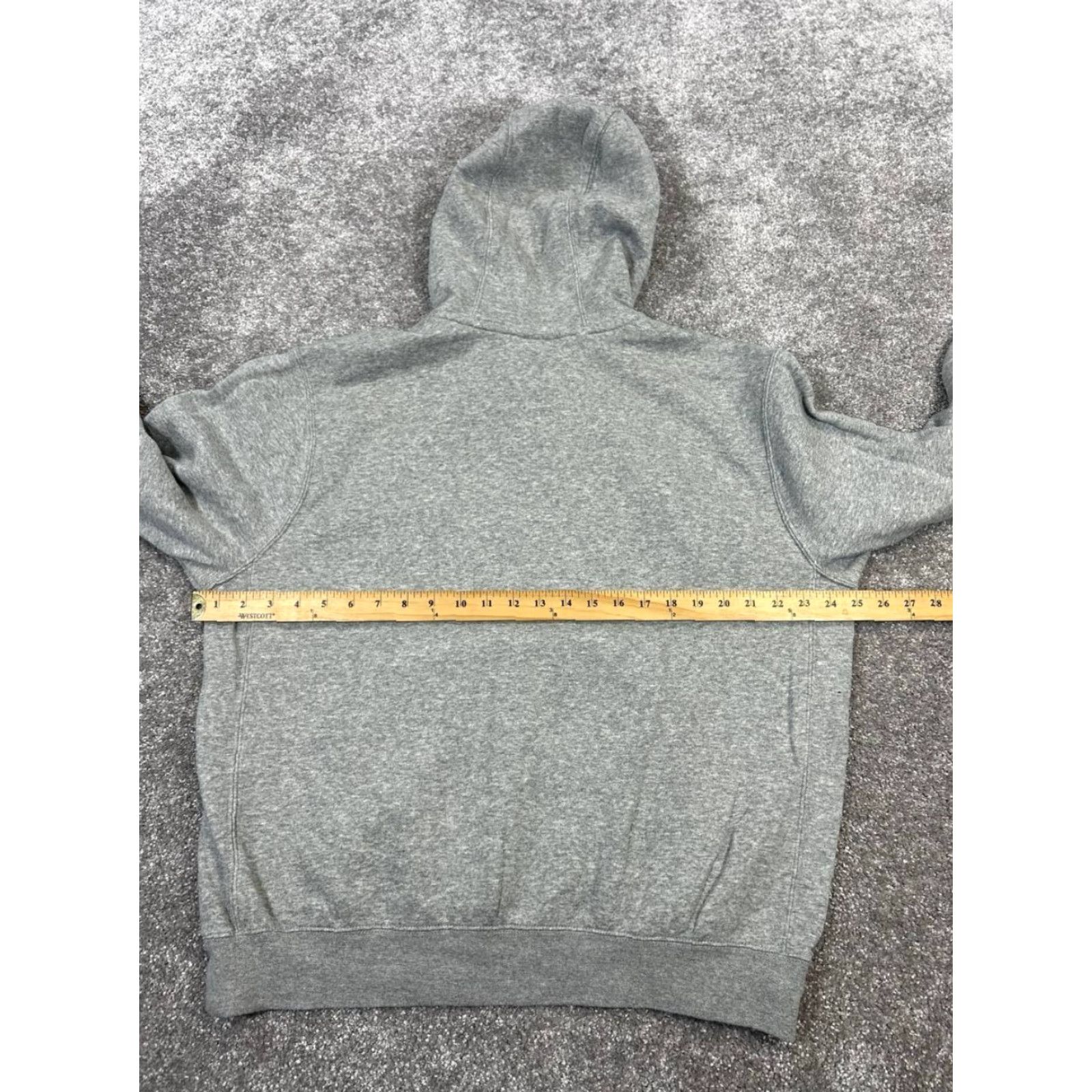Nike Nike Hoodie Mens Large Gray Pullover Fleece Size US L / EU 52-54 / 3 - 6 Thumbnail