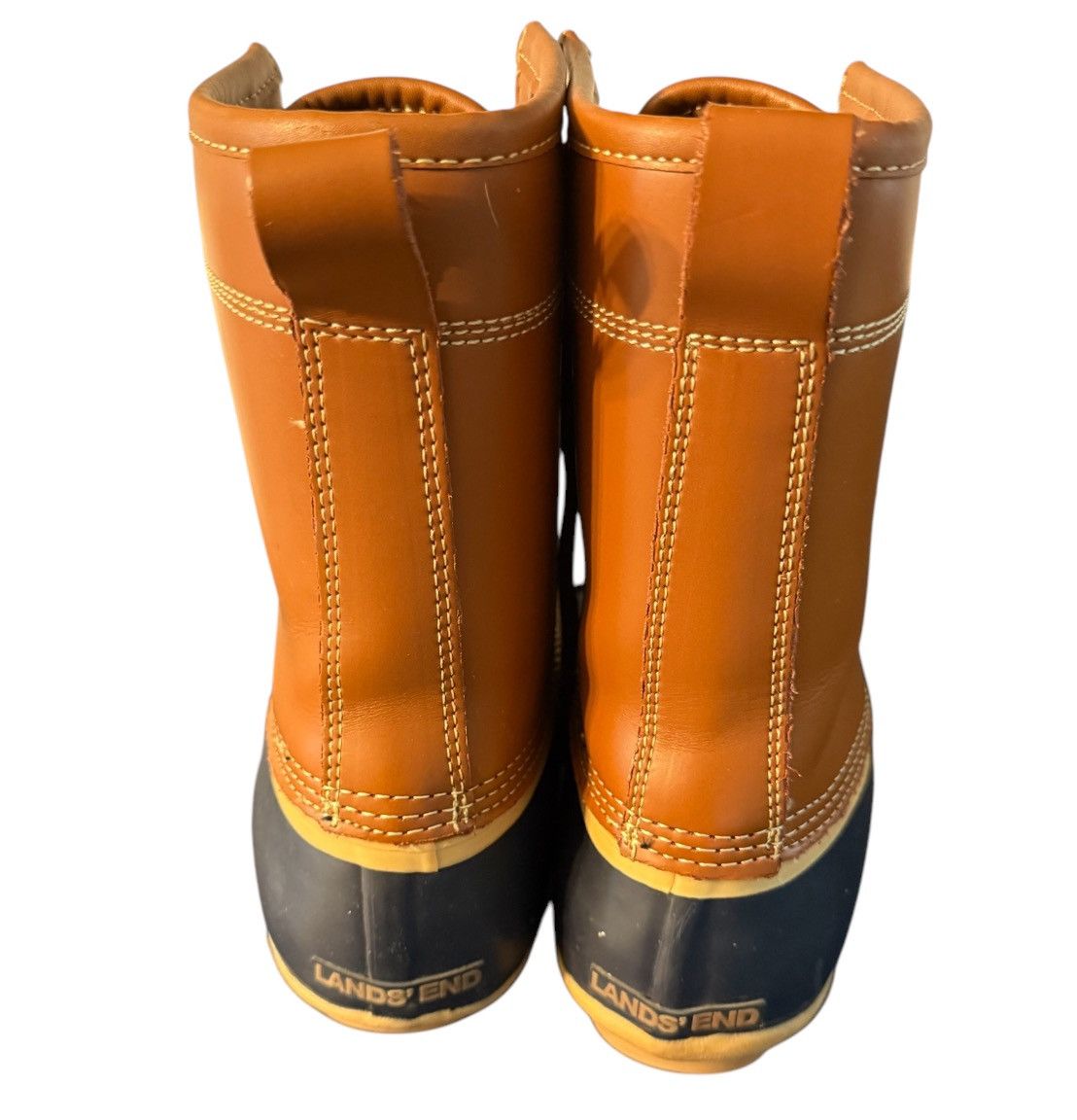 Lands' End Lands End Flannel Insulated Duck Rain Boots Womans 9 B Size US 9 / IT 39 - 2 Thumbnail