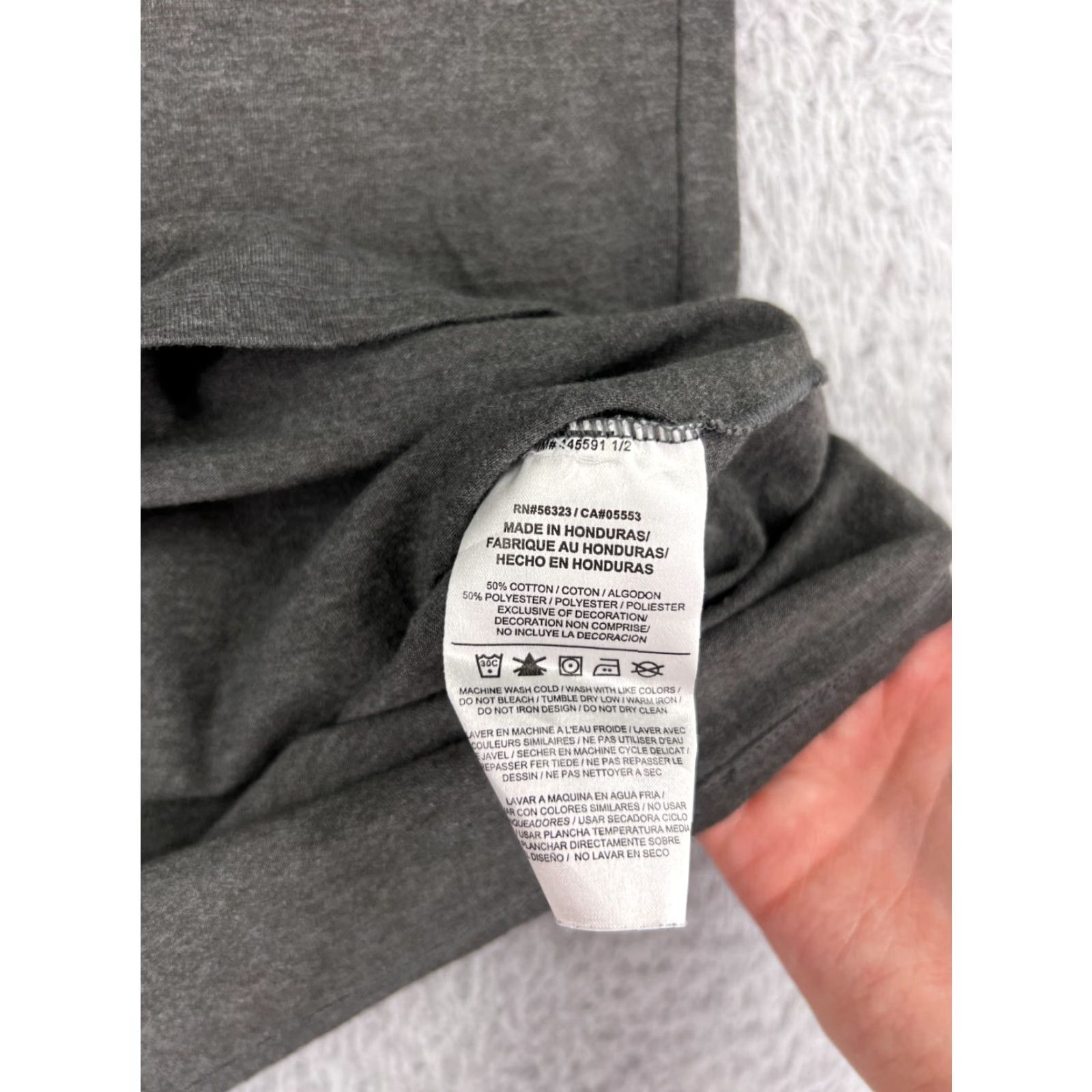 Nike Nike Shirt Womens Large Gray Round Neck Short Sleeve Logo Dri-Fit California Beach Style Mens Girls Size L / US 10 / IT 46 - 5 Thumbnail