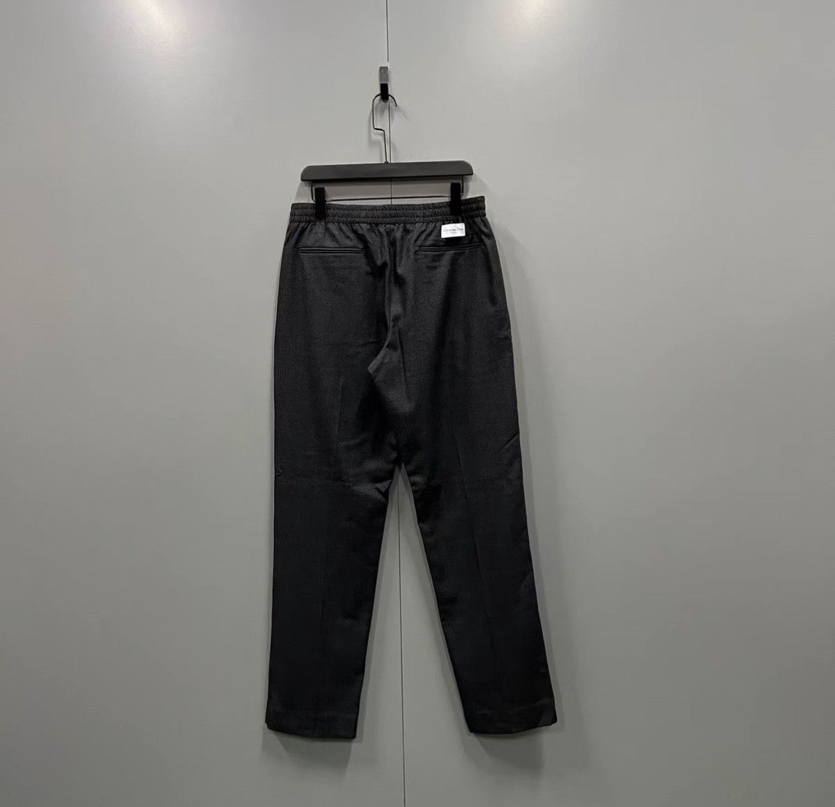 Dior Dior Dark Grey Elastic Waist Trousers J41 Size US 32 / EU 48 - 2 Thumbnail