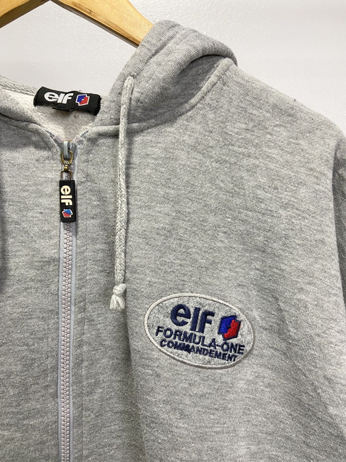 Formula 1 × Japanese Brand × Vintage Vintage Elf Formula One zipper hoodie Size US XL / EU 56 / 4 - 6 Thumbnail