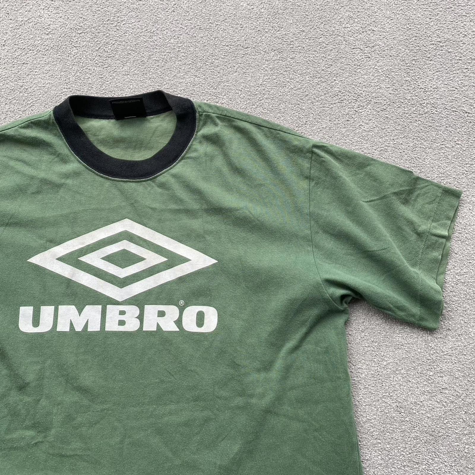 Umbro Umbro Japan Vintage Single Stitch T Shirt Size US M / EU 48-50 / 2 - 2 Thumbnail