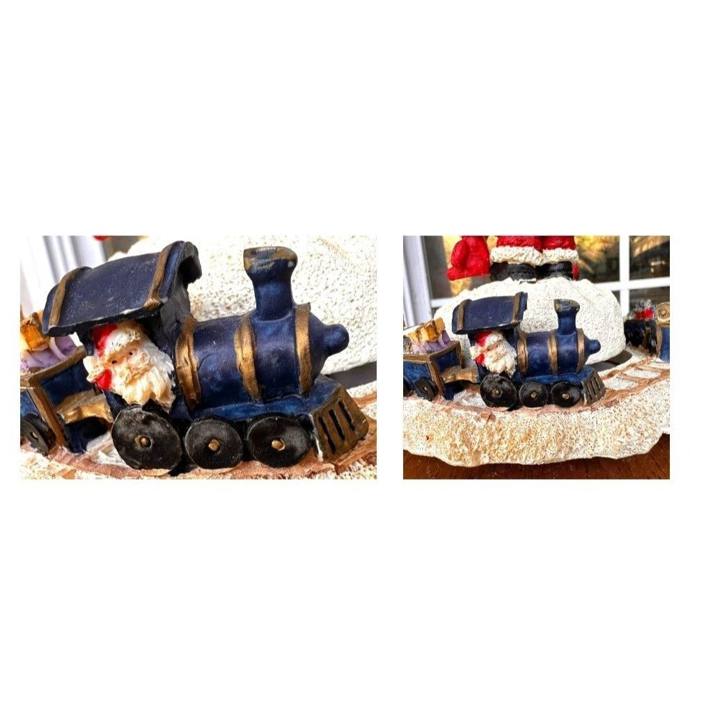 Handmade × Vintage VTG Musical Bear with Train Wind Up Christmas Holiday Collec Size ONE SIZE - 7 Thumbnail