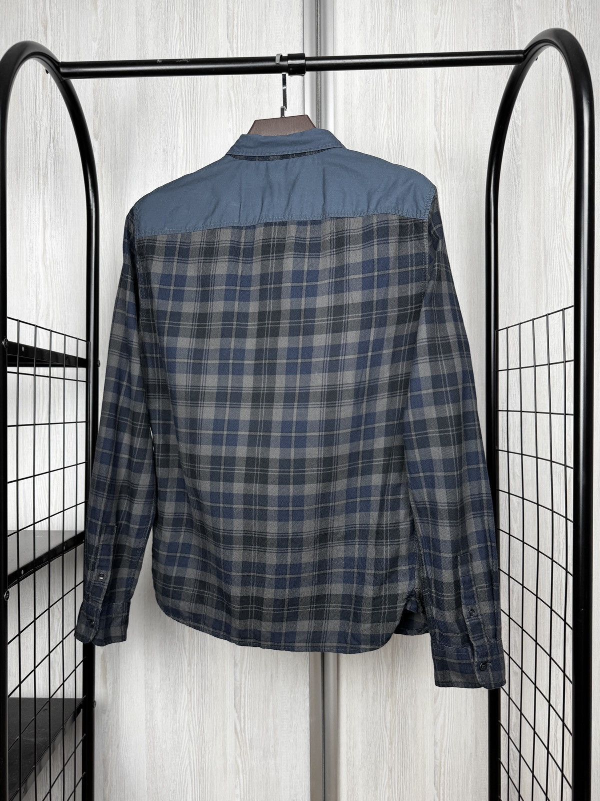 Allsaints Allsaints Spitalfields Slim Fit Admindsen LS Checkered shirt Size US M / EU 48-50 / 2 - 6 Thumbnail
