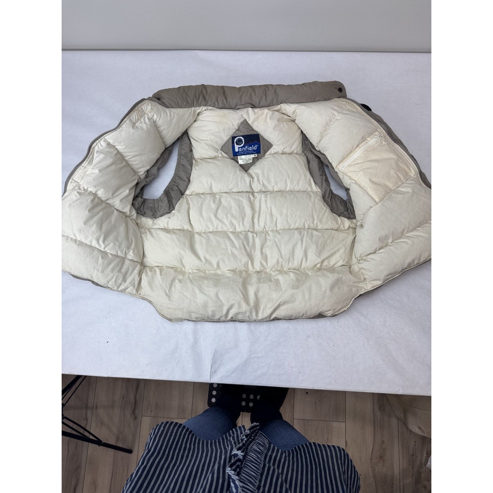 Penfield Penfield Down Vest Tan Winter Outdoors Pockets Medium Size US M / EU 48-50 / 2 - 2 Thumbnail