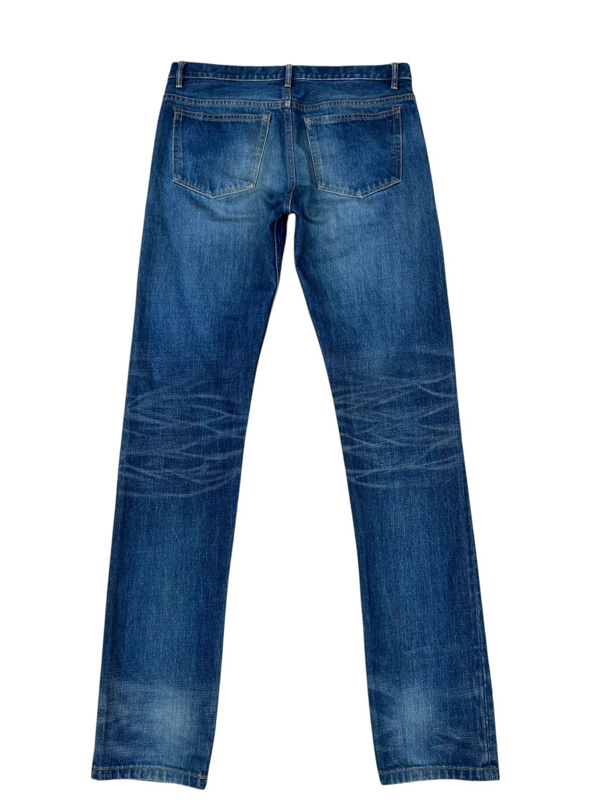 A.P.C. Vintage A.P.C. Aging Mud Faded Denim Selvedge Jeans Size US 29 - 7 Thumbnail