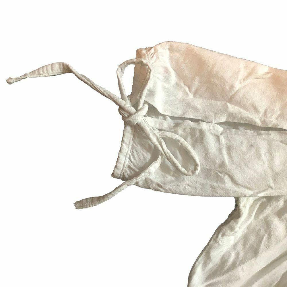 Designer Pre-Owned White Embroidered Blouse M Size M / US 6-8 / IT 42-44 - 3 Thumbnail