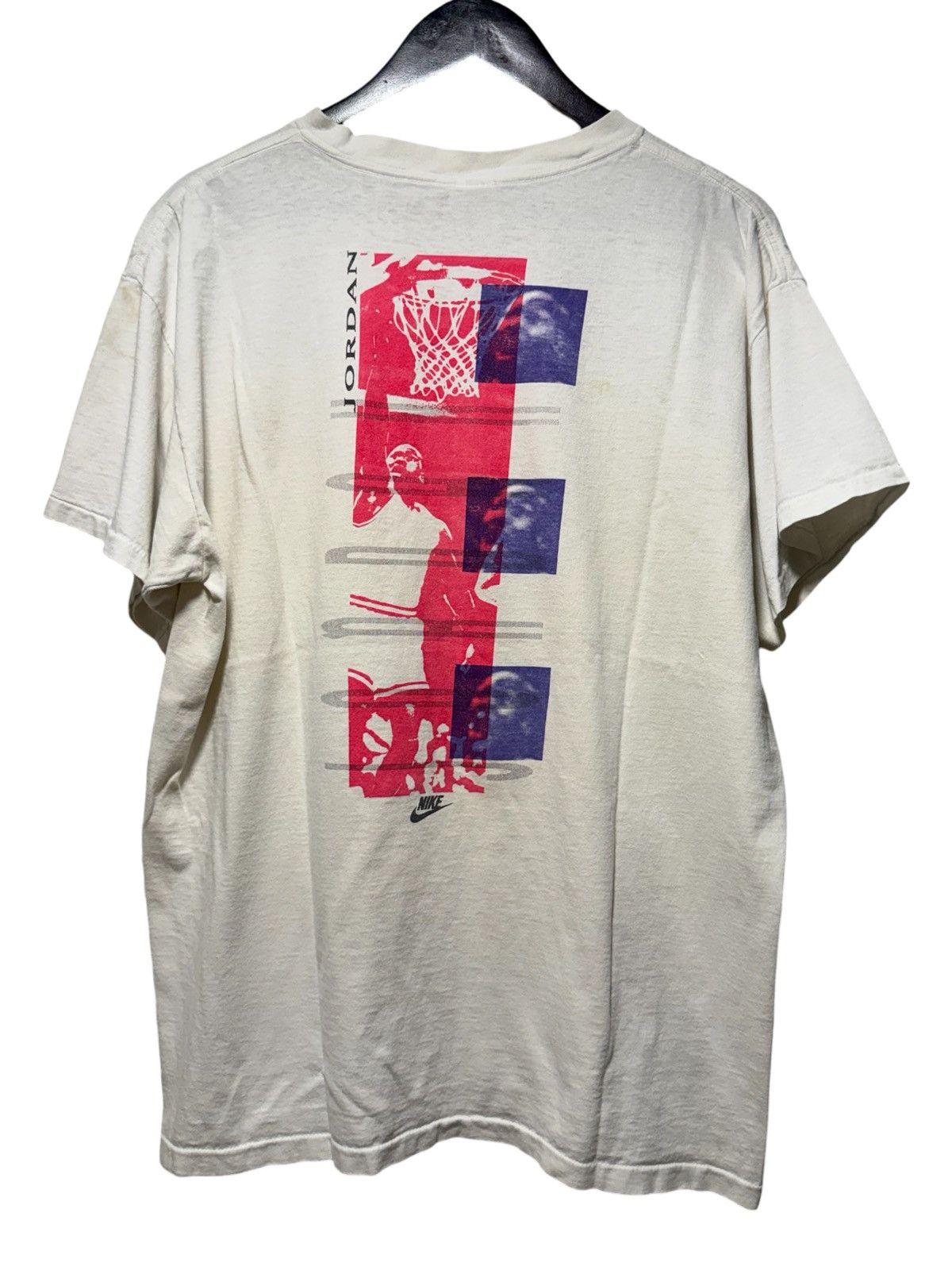 Nike Vintage 90s Nike Air Jordan Slam Dunk Tee Size XL Single Size US XL / EU 56 / 4 - 6 Thumbnail