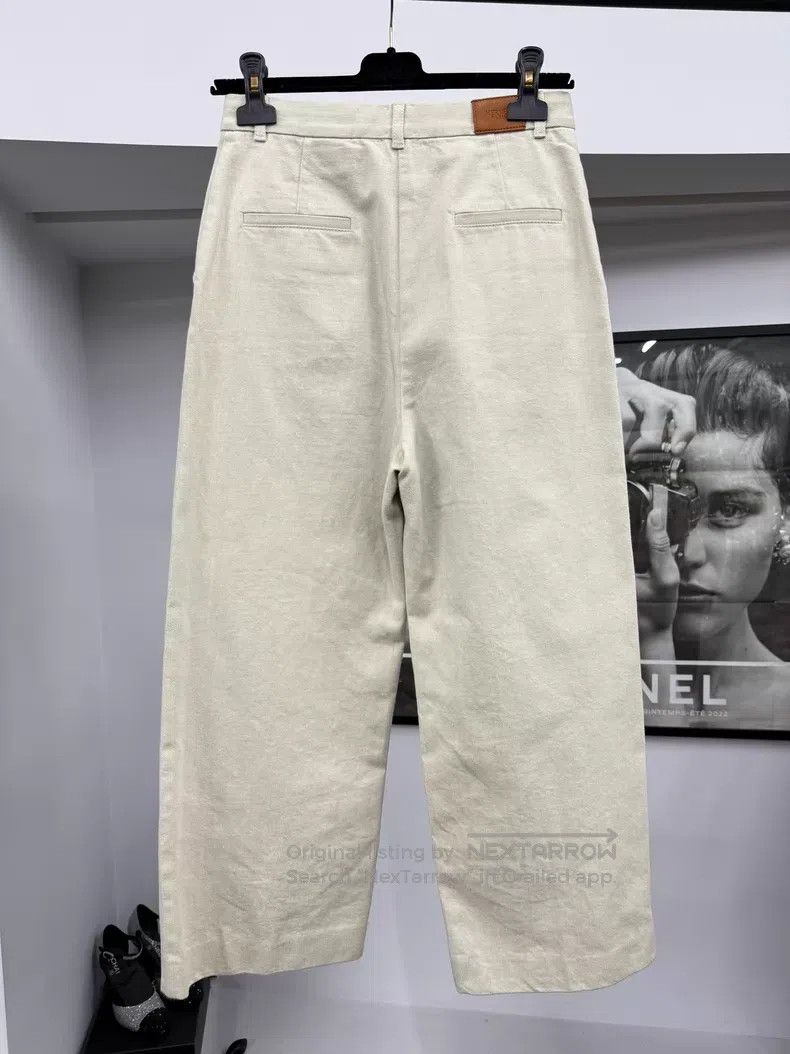 Hermes Hermes Beige Trousers Size 24" / US 00 / IT 34 - 3 Thumbnail