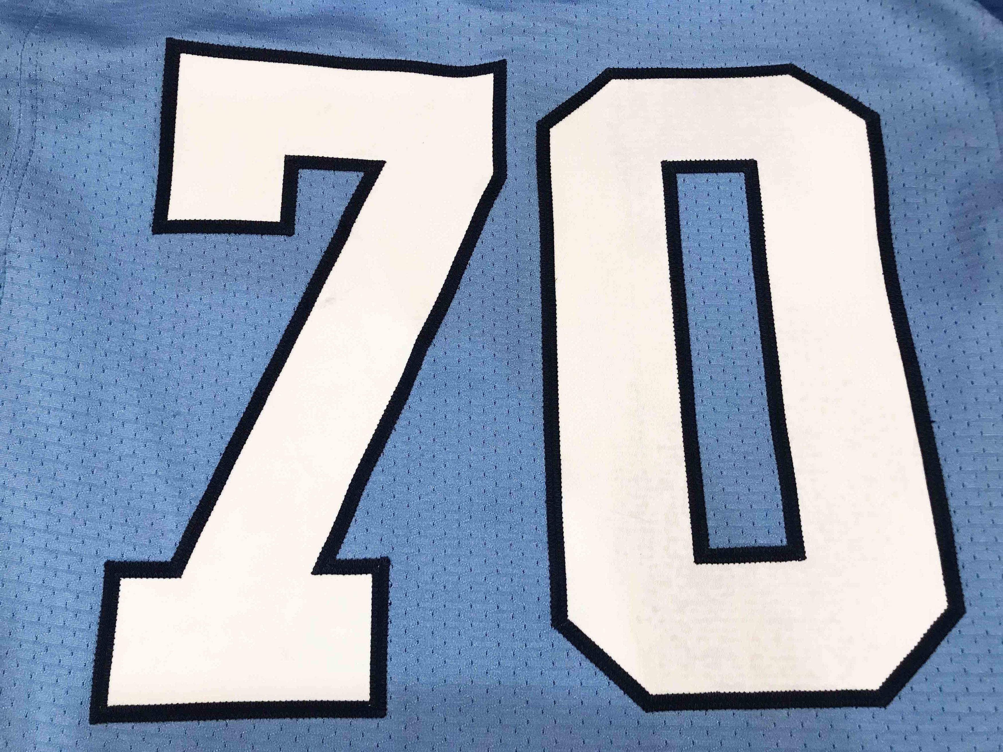 Nike Nike UNC North Carolina Tar Heels #70 Football Game Jersey Size US M / EU 48-50 / 2 - 4 Thumbnail