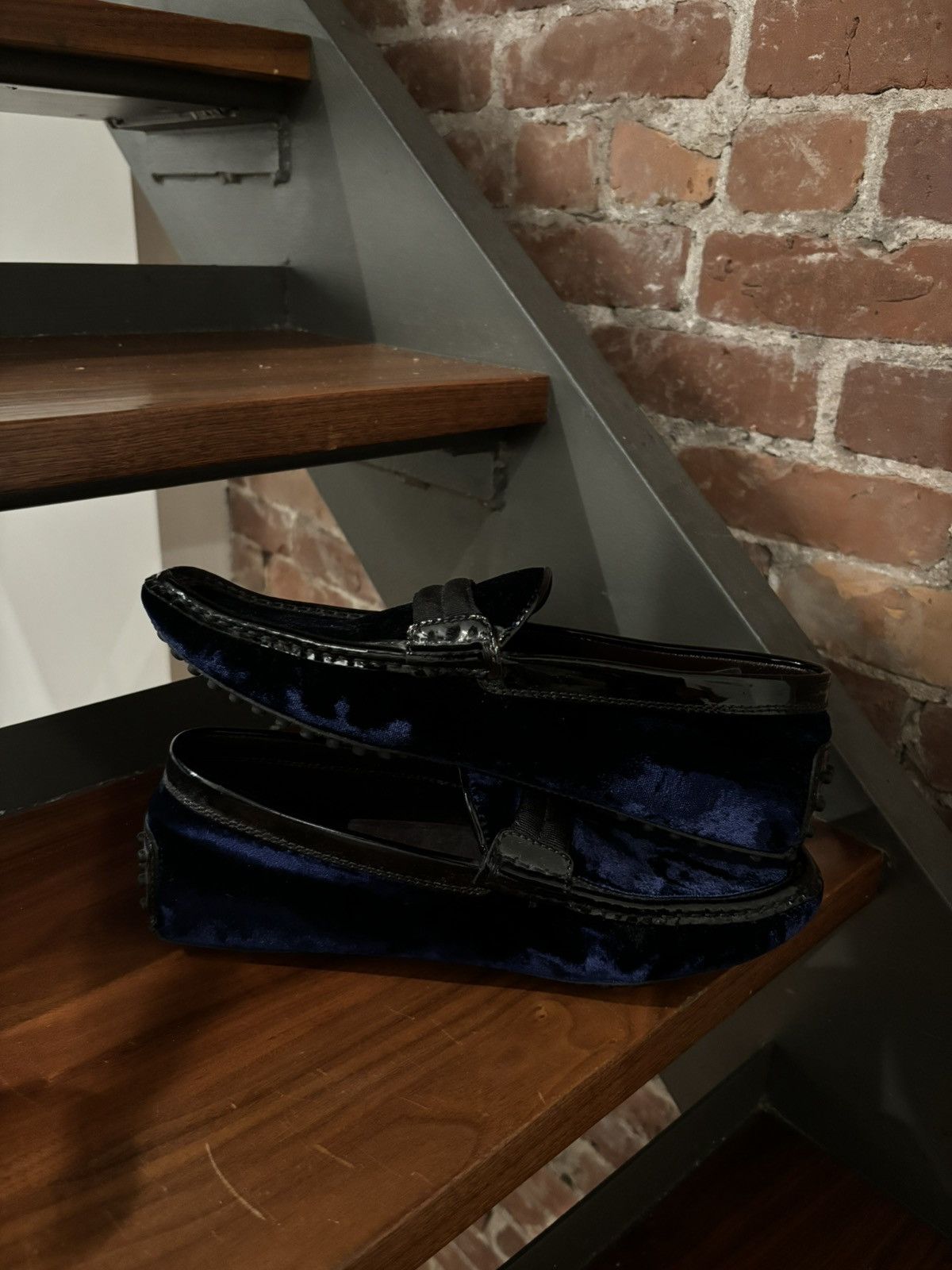 Tod's Tod’s Gommino velvet flats Size US 6 / EU 39 - 5 Thumbnail