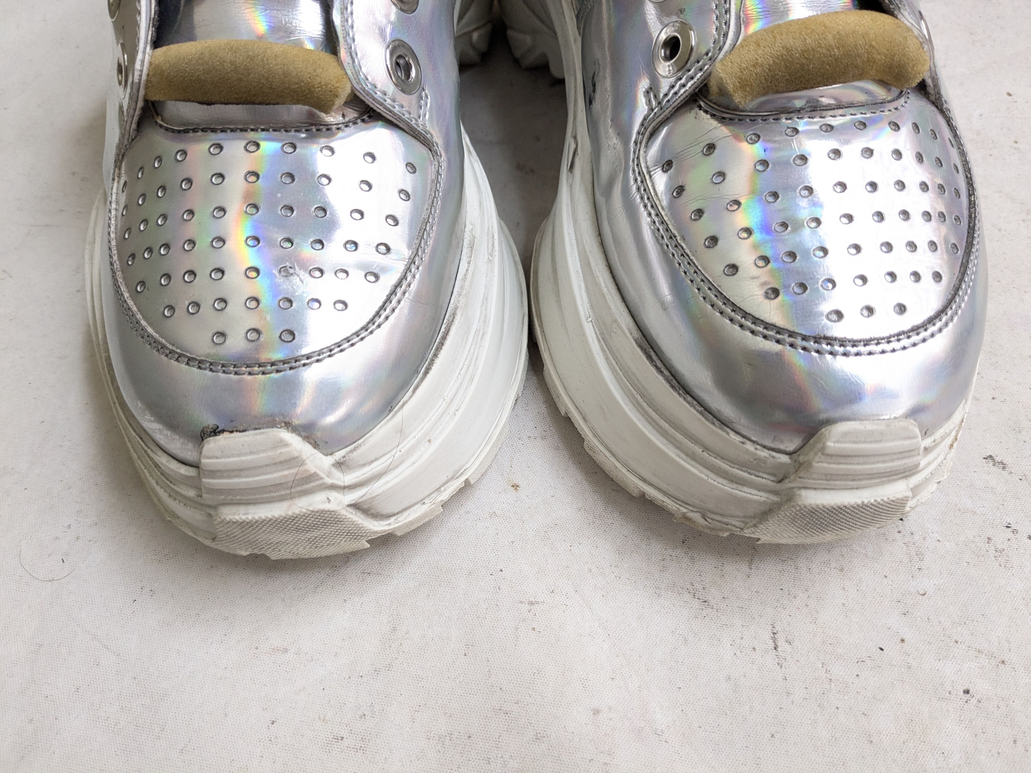 Maison Margiela Maison Margiela Retrofit Sneakers Silver 8 Size US 8 / EU 41 - 2 Thumbnail