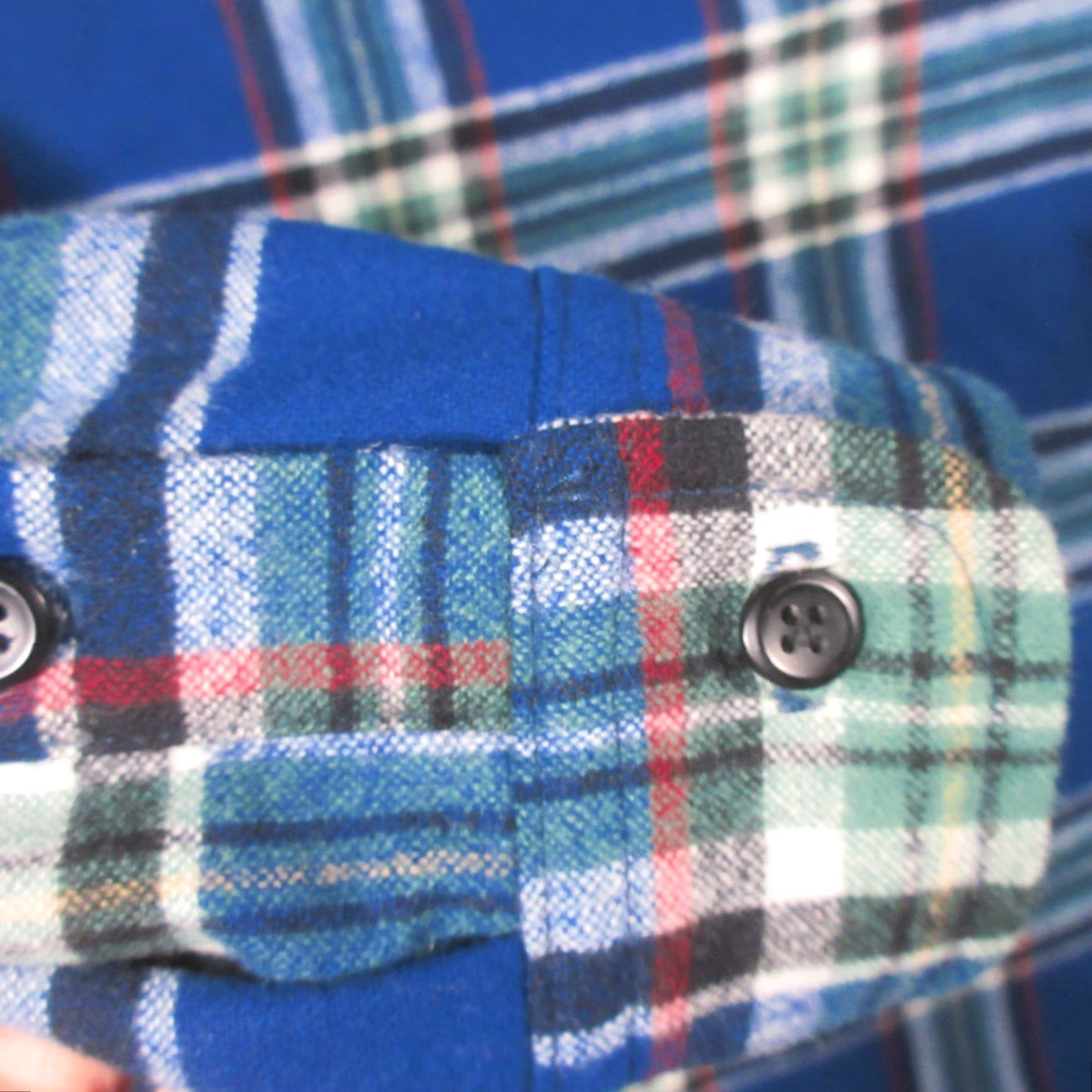 Pendleton VINTAGE Pendleton Shirt Mens S Tall Button-Front Long Sleeve Teal Plaid Wool EUC Size US S / EU 44-46 / 1 - 5 Thumbnail