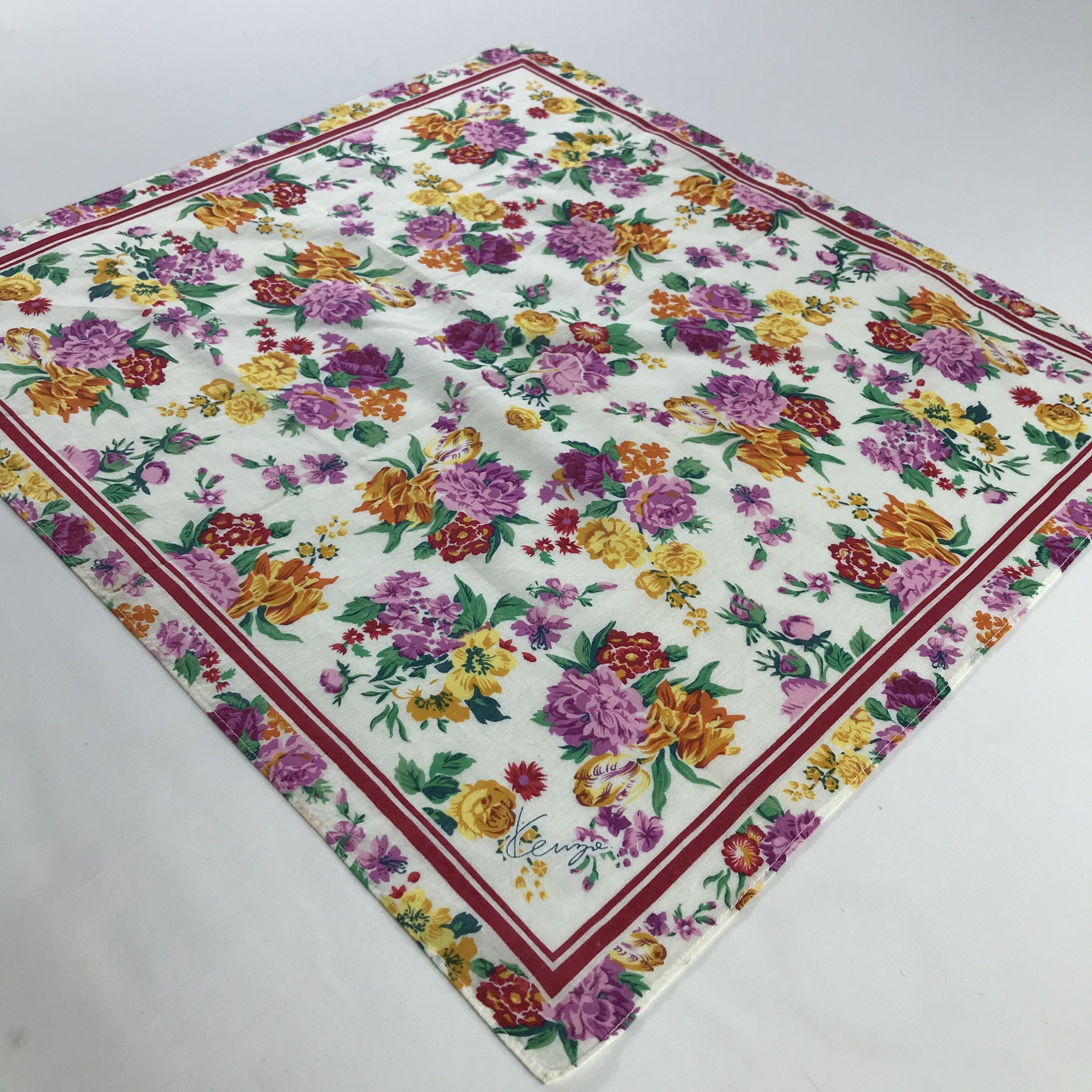 Kenzo Bandana / Handkerchief / Neckerchief - S860
