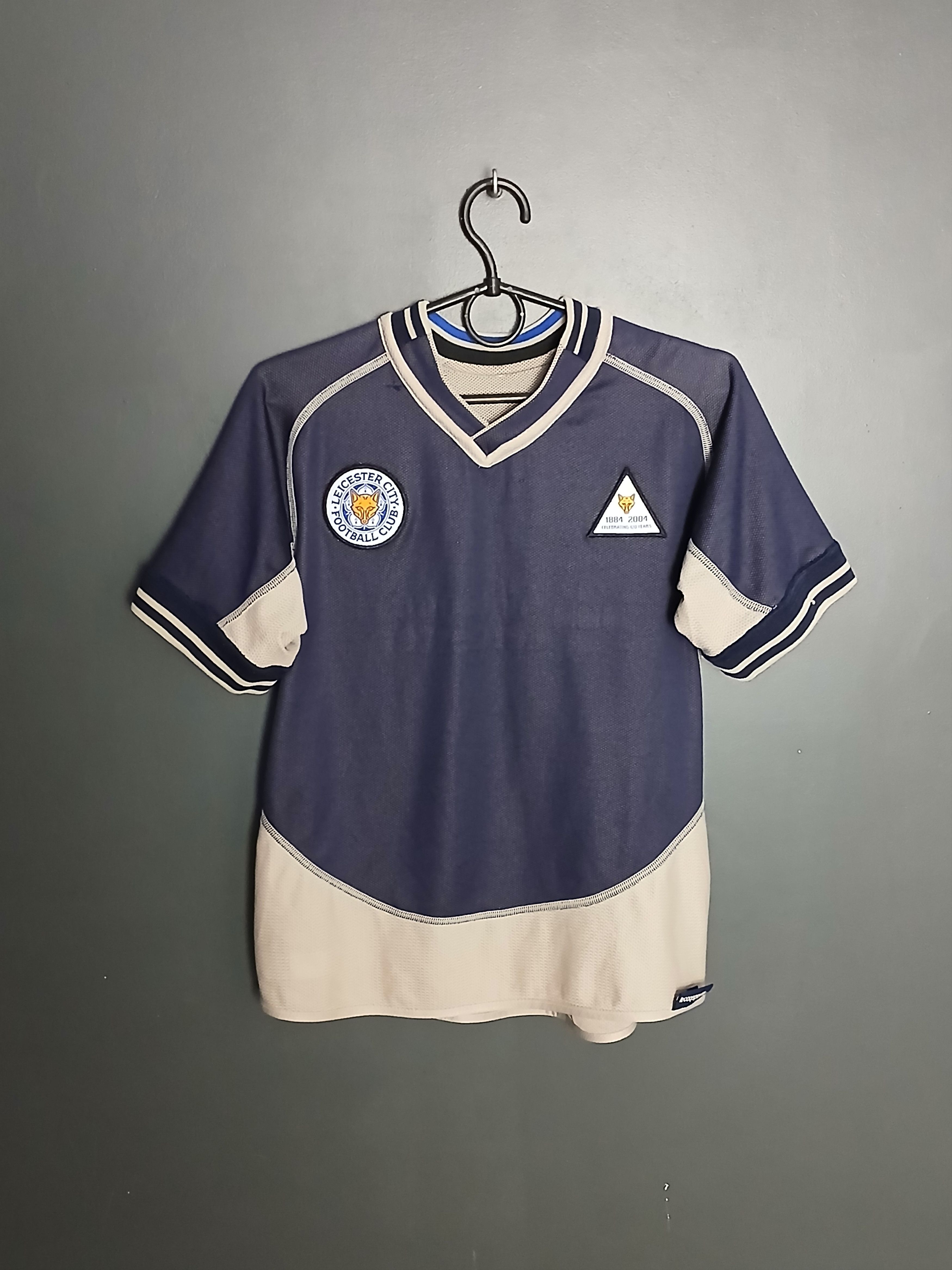 Le Coq Sportif × Vintage KIDS Leicester City Double Sided Football Jersey T-Shirt Size US S / EU 44-46 / 1 - 3 Thumbnail