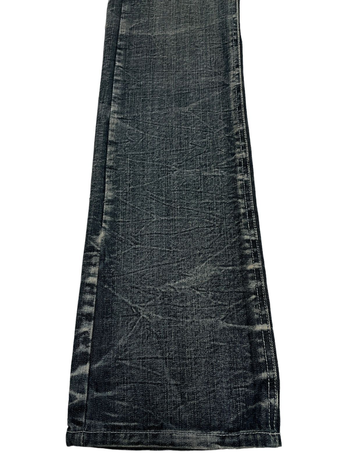 Japanese Brand × Vintage Rare Design Vintage Brand Menz Style Flared Jeans 1990s Size US 33 - 7 Thumbnail