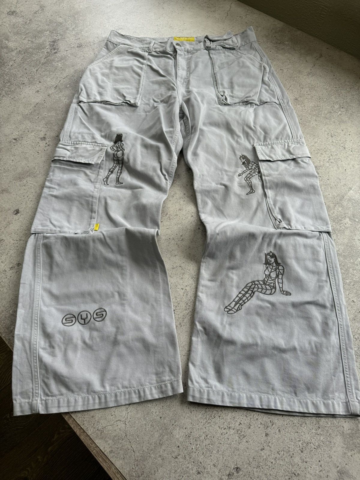 Japanese Brand Vintage 00-10s Cargo Pants Hysteric Glamour Style Size US 34 / EU 50 - 1 Thumbnail