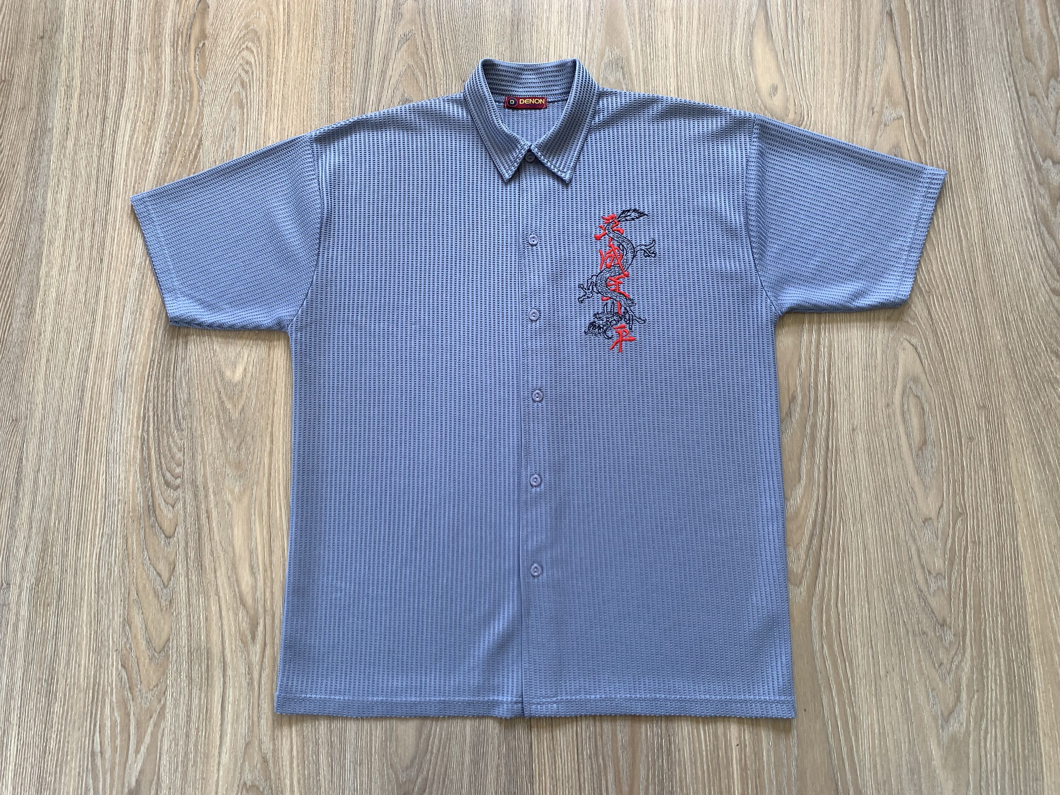 Japanese Brand × Vintage Denon Casuals Light Blue Japan Style Shirt Size US M / EU 48-50 / 2 - 2 Thumbnail