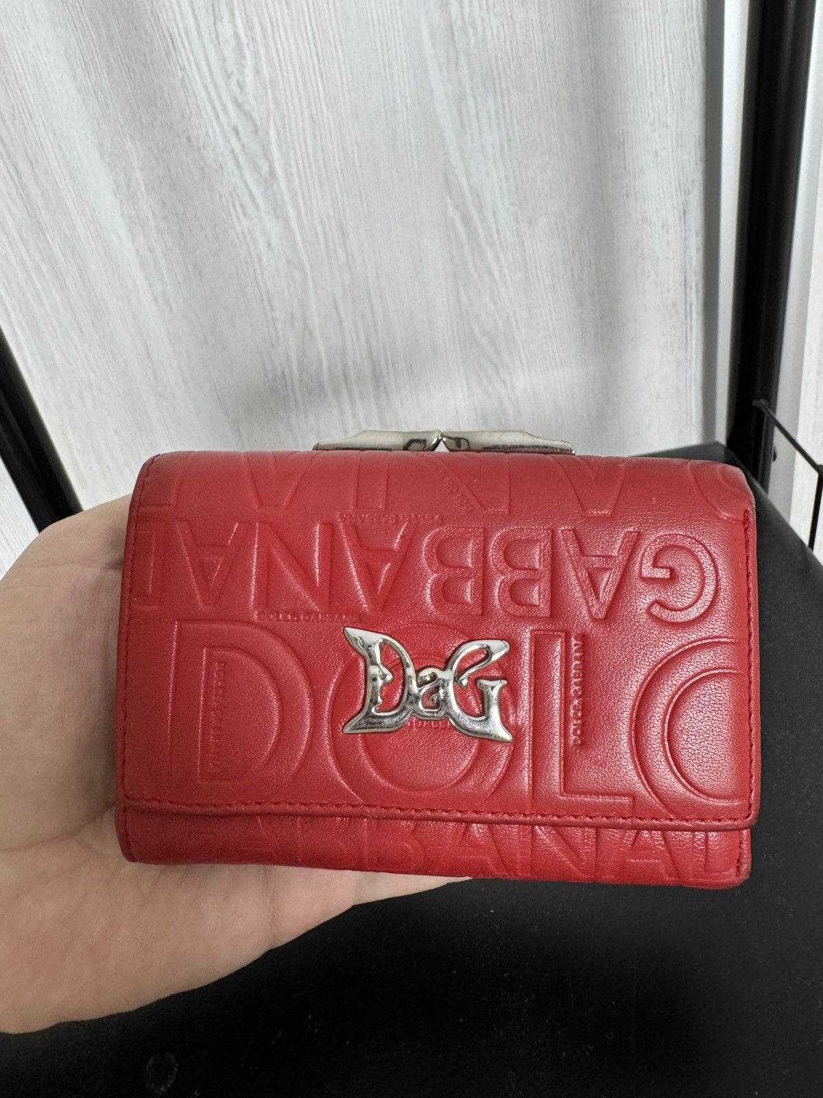 Dolce & Gabbana Dolce & Gabbana Red monogram small wallet Size ONE SIZE - 1 Thumbnail