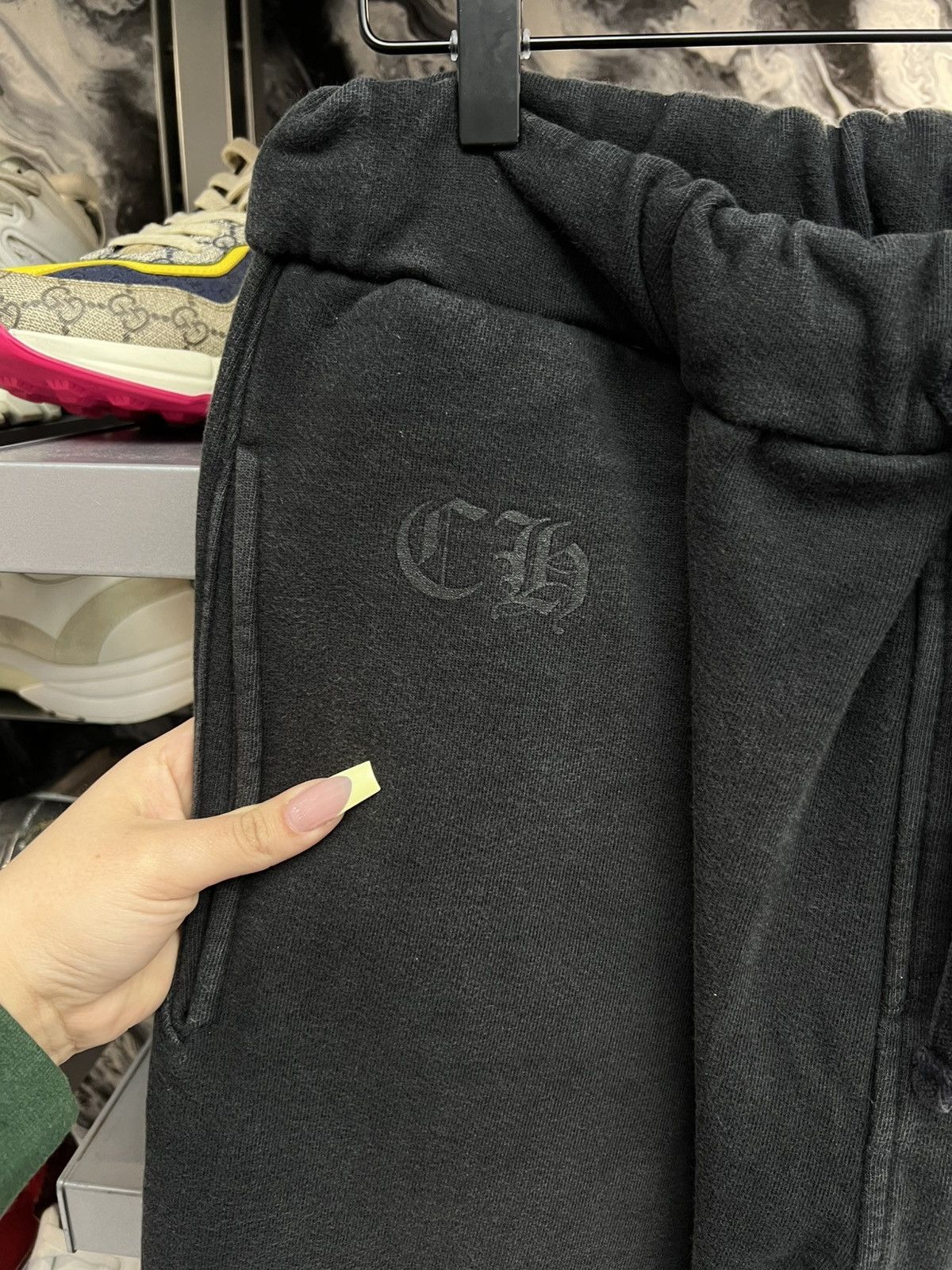 Chrome Hearts Chrome Hearts Gradient Floral Circle Logo Sweatpants Size US 36 / EU 52 - 6 Thumbnail