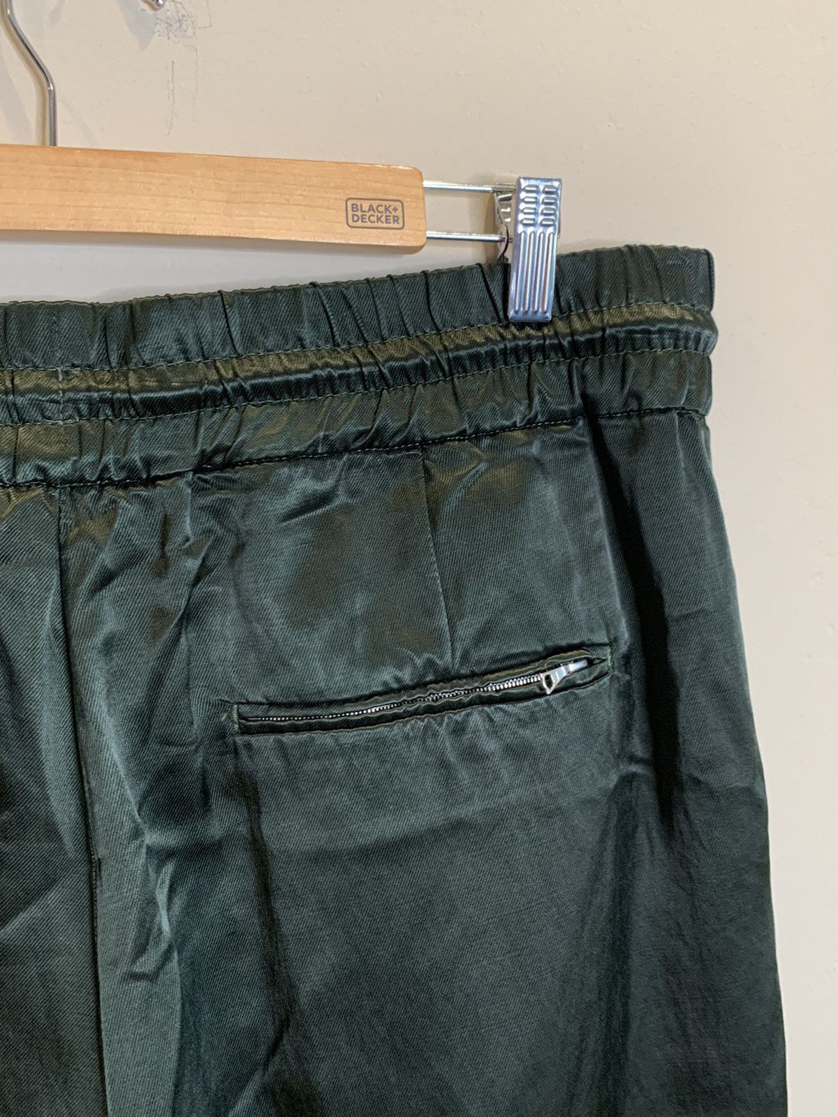 Designer × Dries Van Noten *RARE* New Dries Van Noten Cupro Silk Casual Lounge Pants Size US 36 / EU 52 - 4 Thumbnail